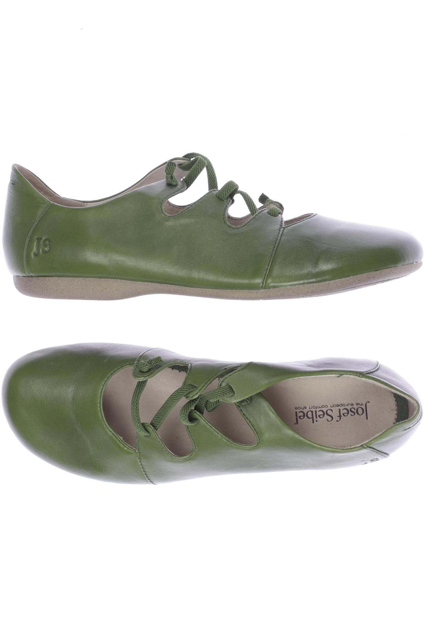 

Josef Seibel Damen Halbschuh, grün, Gr. 40