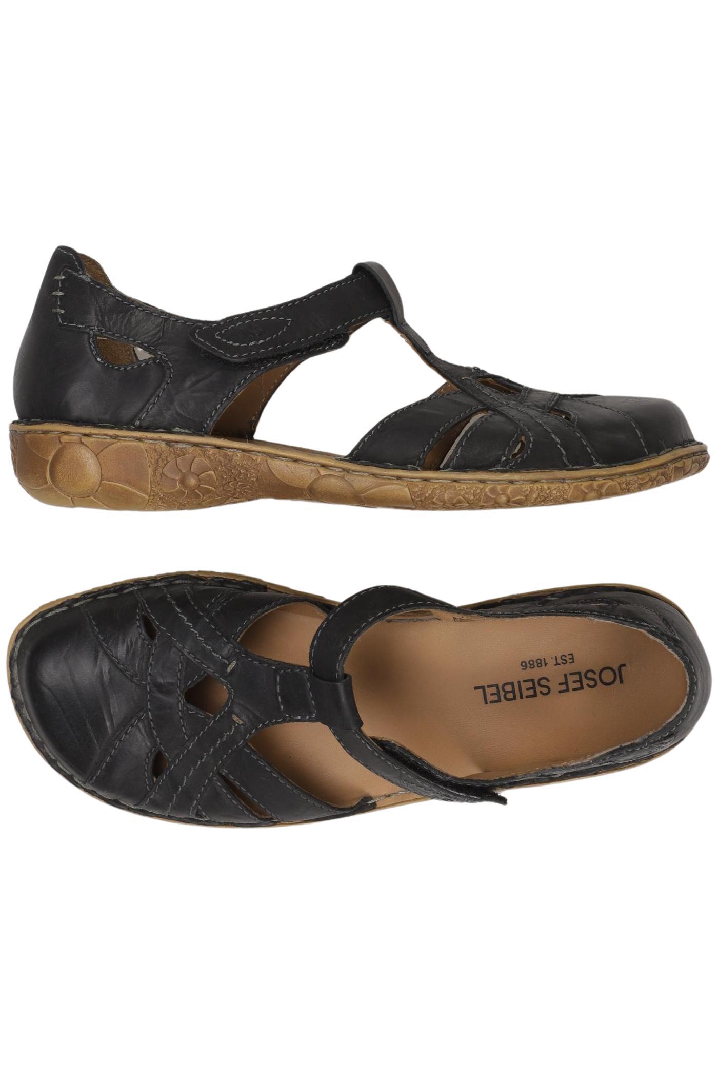 

Josef Seibel Damen Sandale, schwarz, Gr. 39