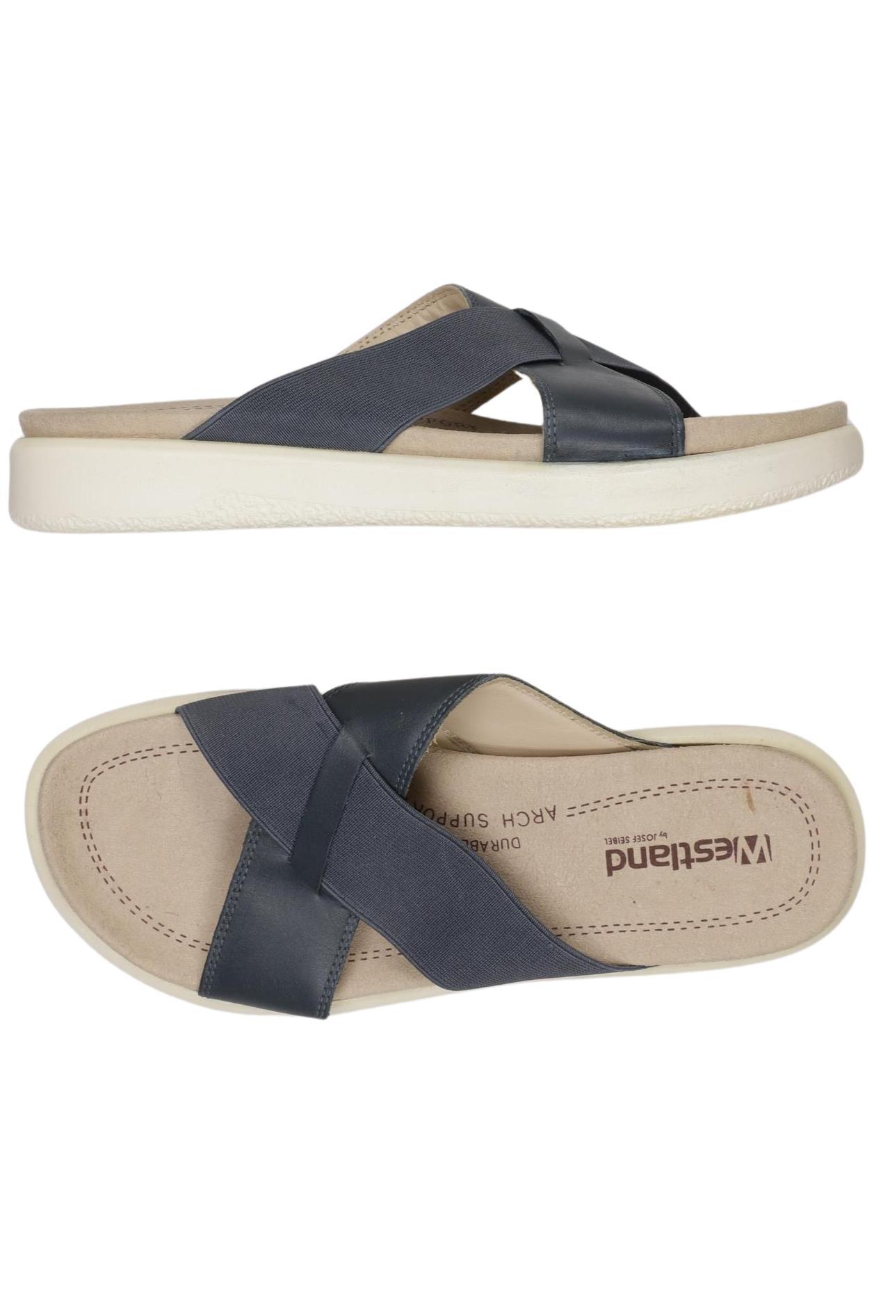 

Josef Seibel Damen Sandale, blau, Gr. 38