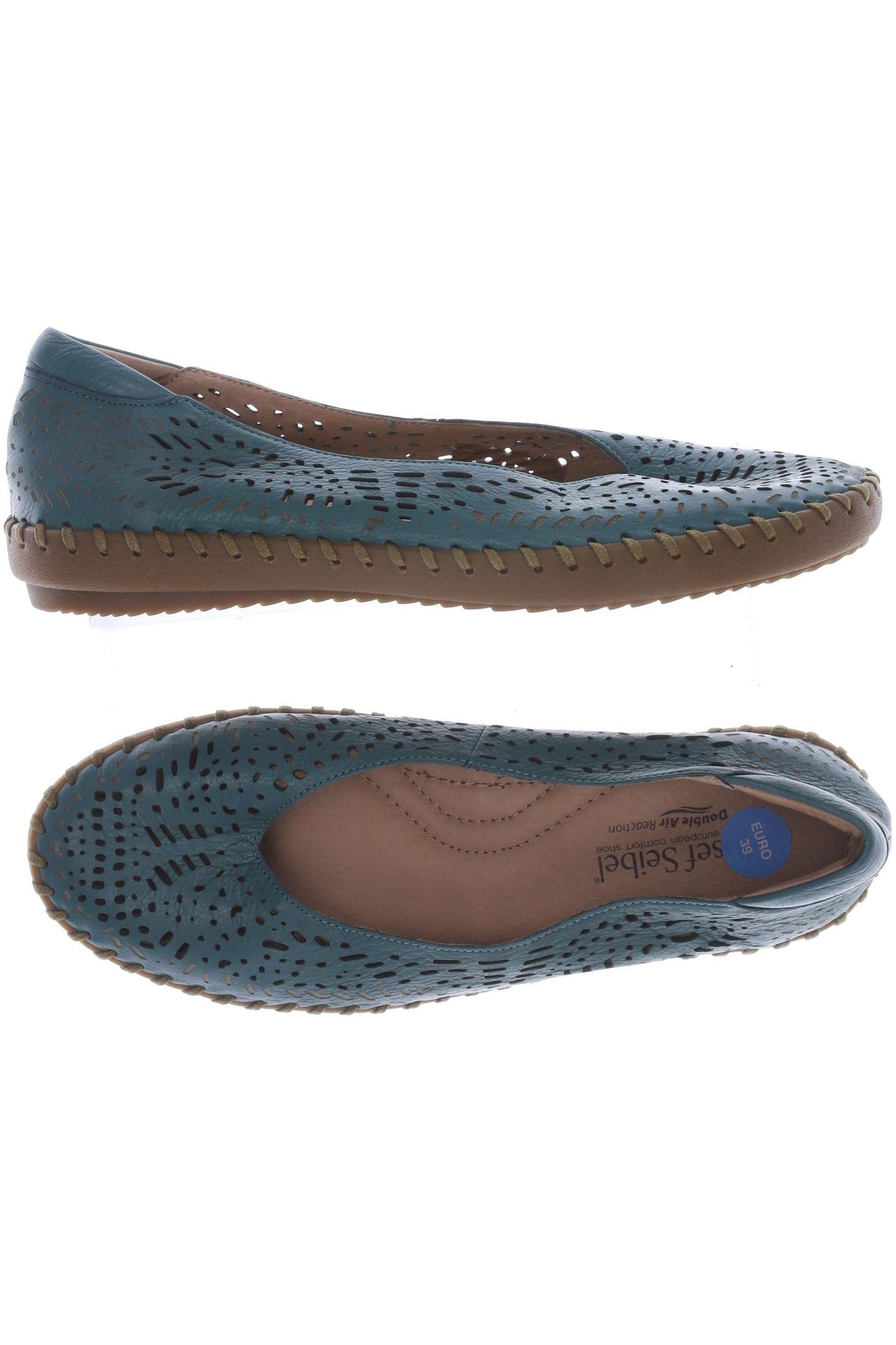 

Josef Seibel Damen Halbschuh, türkis, Gr. 39