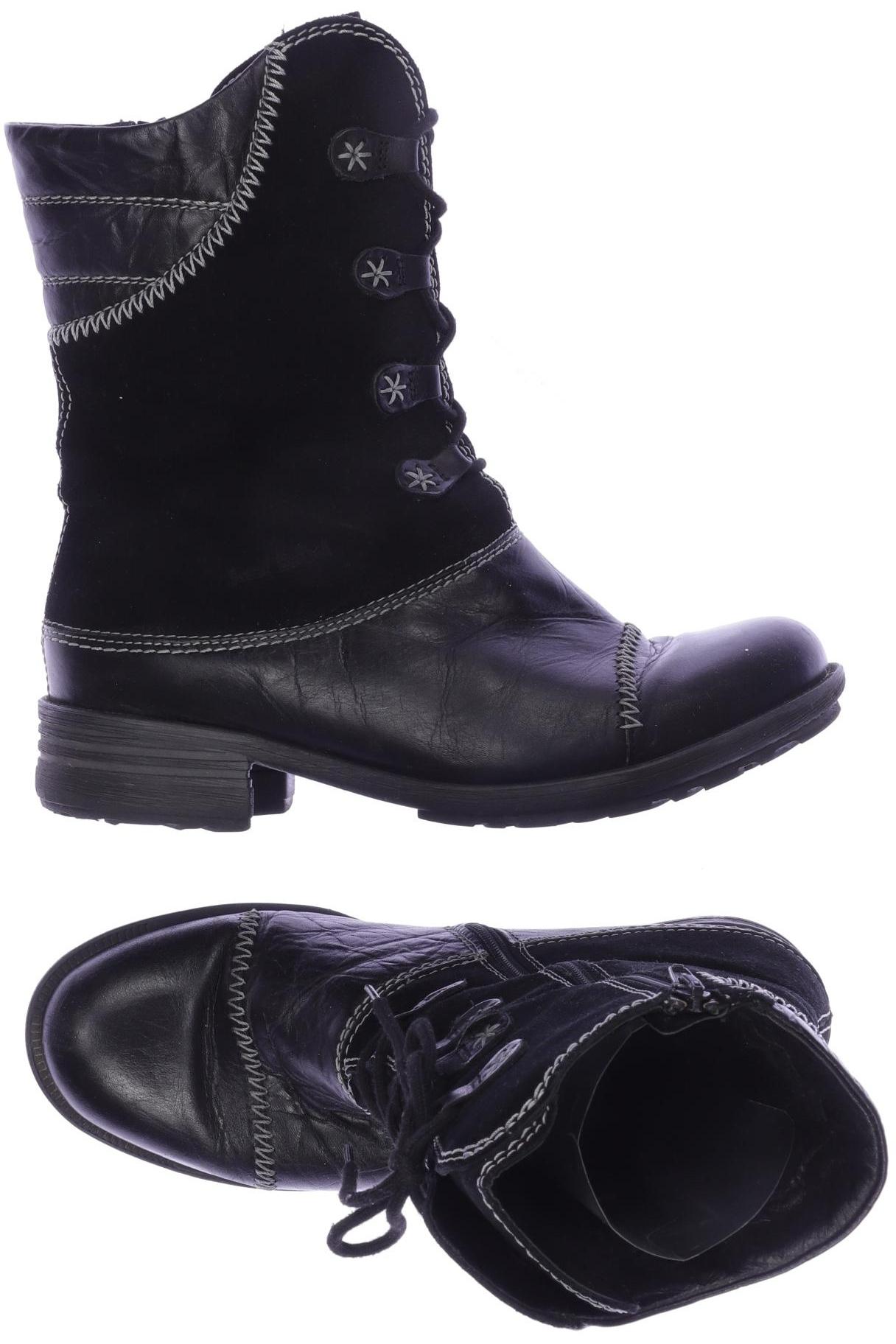 

Josef Seibel Damen Stiefel, schwarz, Gr. 40