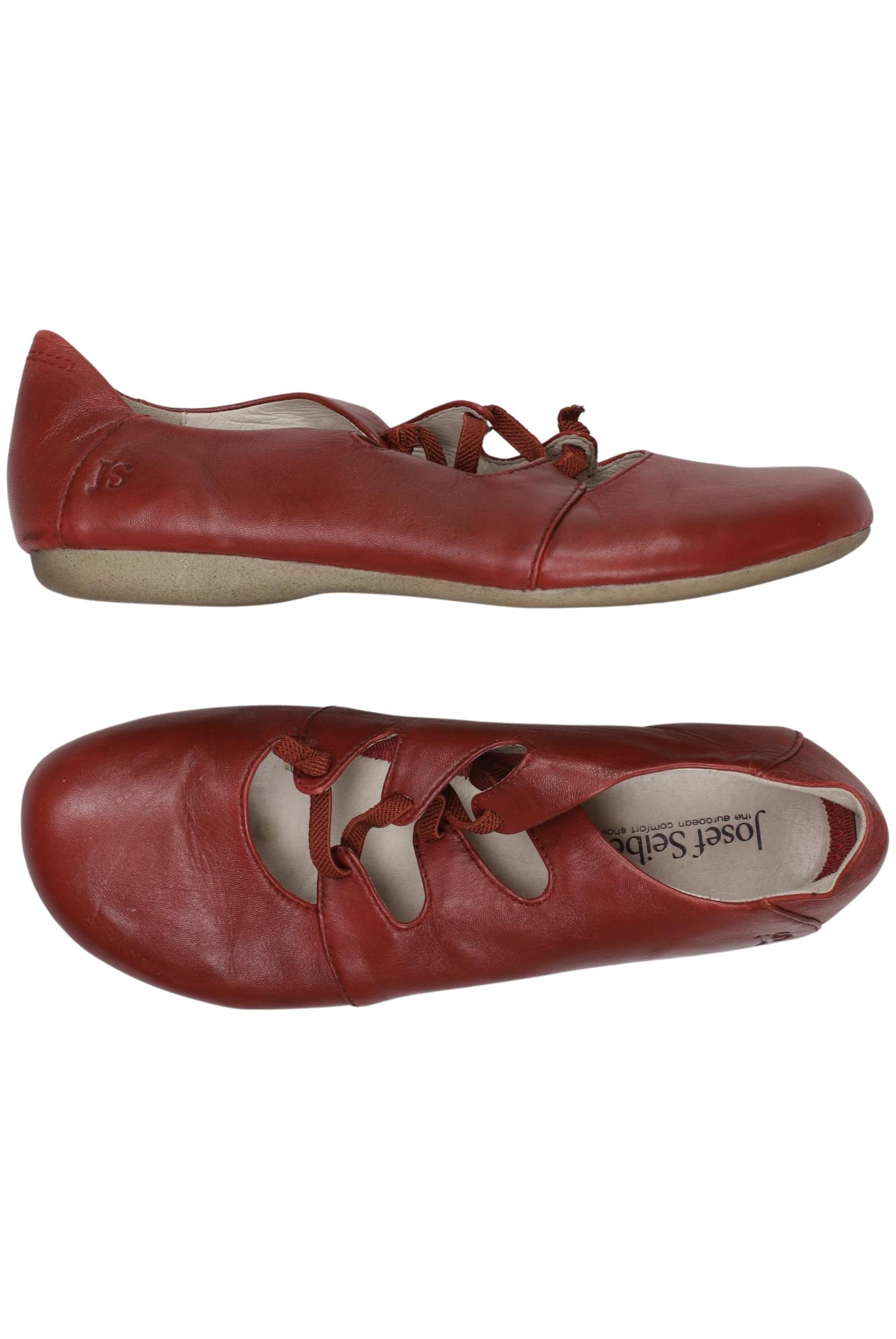 

Josef Seibel Damen Halbschuh, rot, Gr. 37