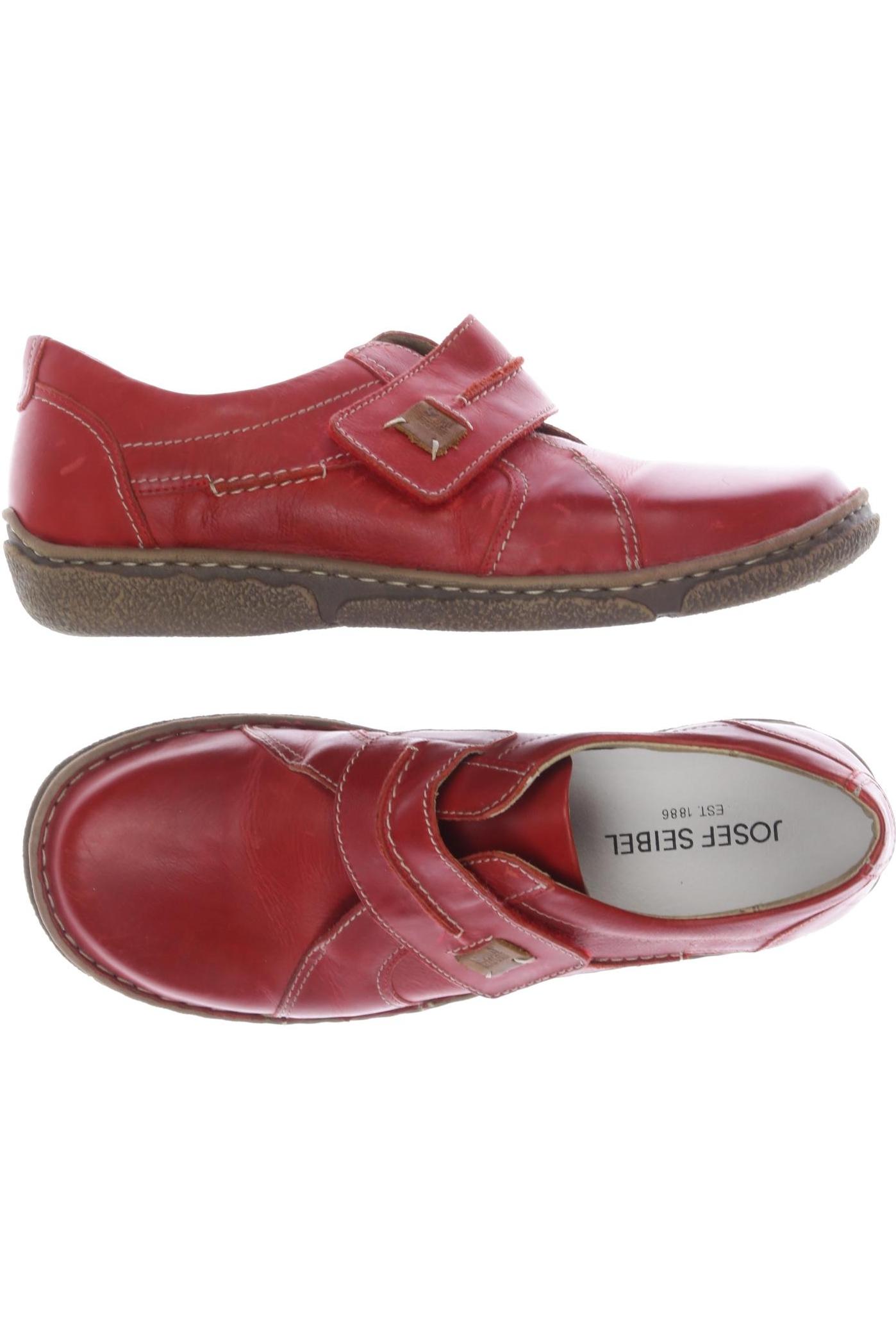 

Josef Seibel Damen Halbschuh, rot, Gr. 41