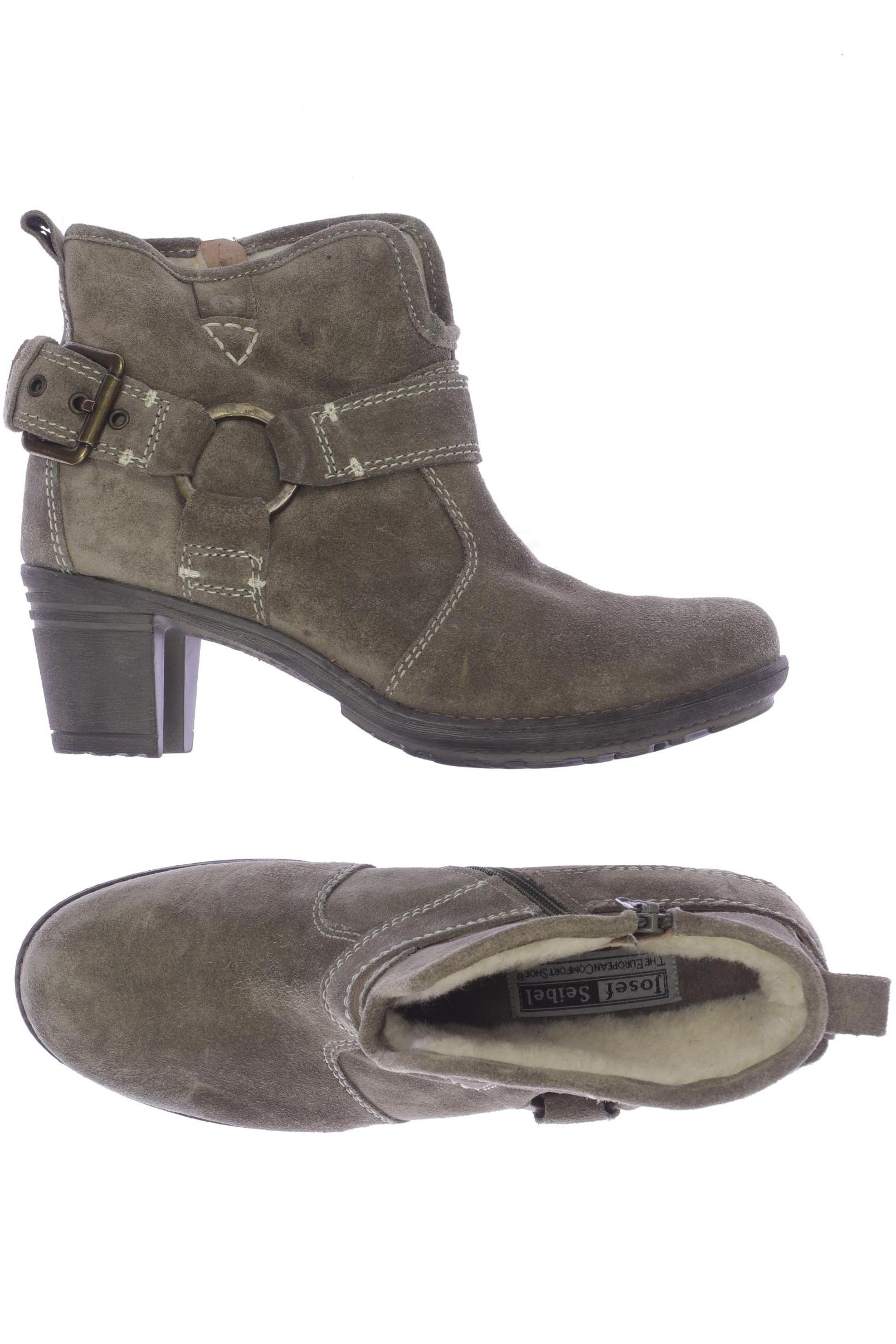 

Josef Seibel Damen Stiefelette, grün, Gr. 39