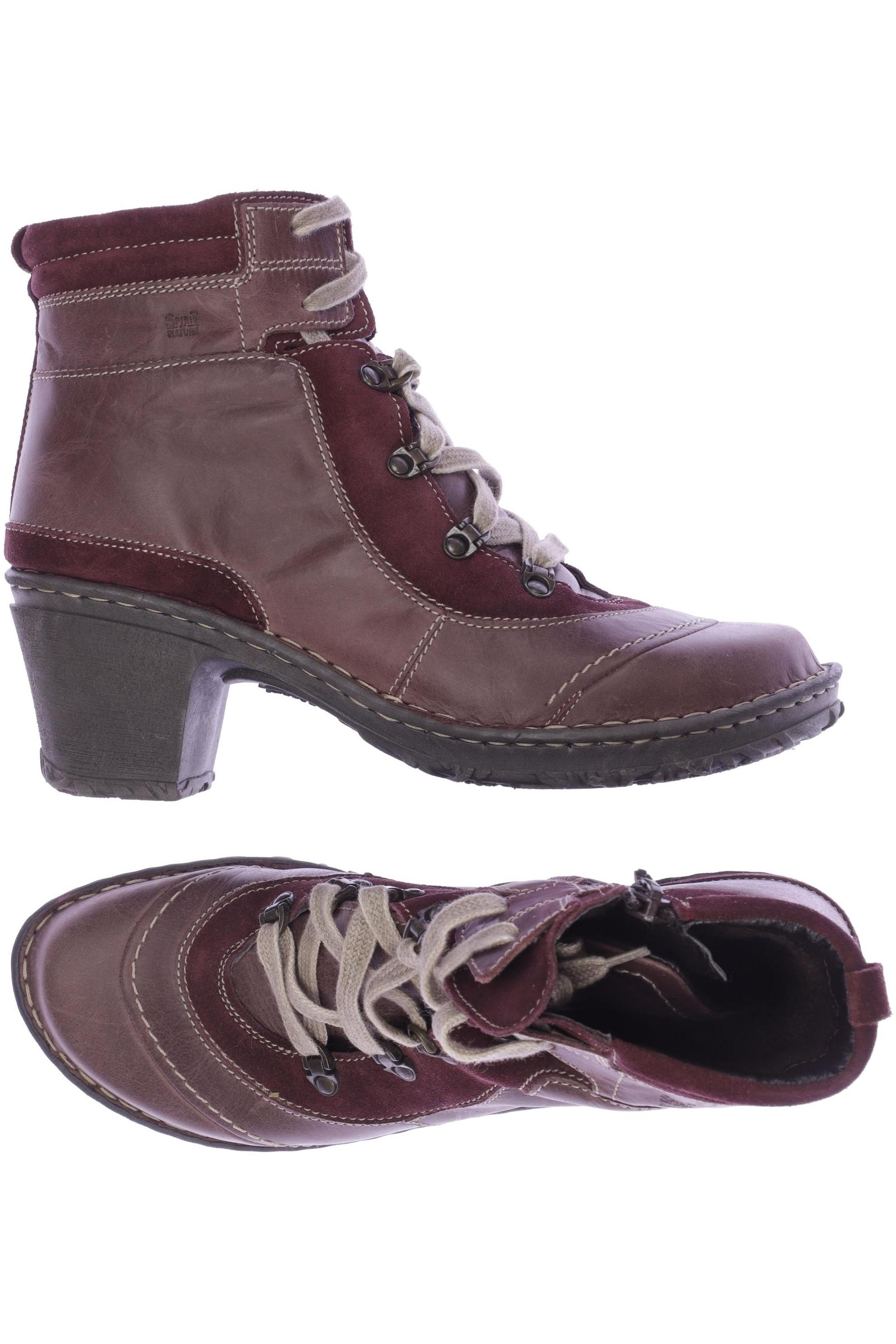 

Josef Seibel Damen Stiefelette, bordeaux, Gr. 42