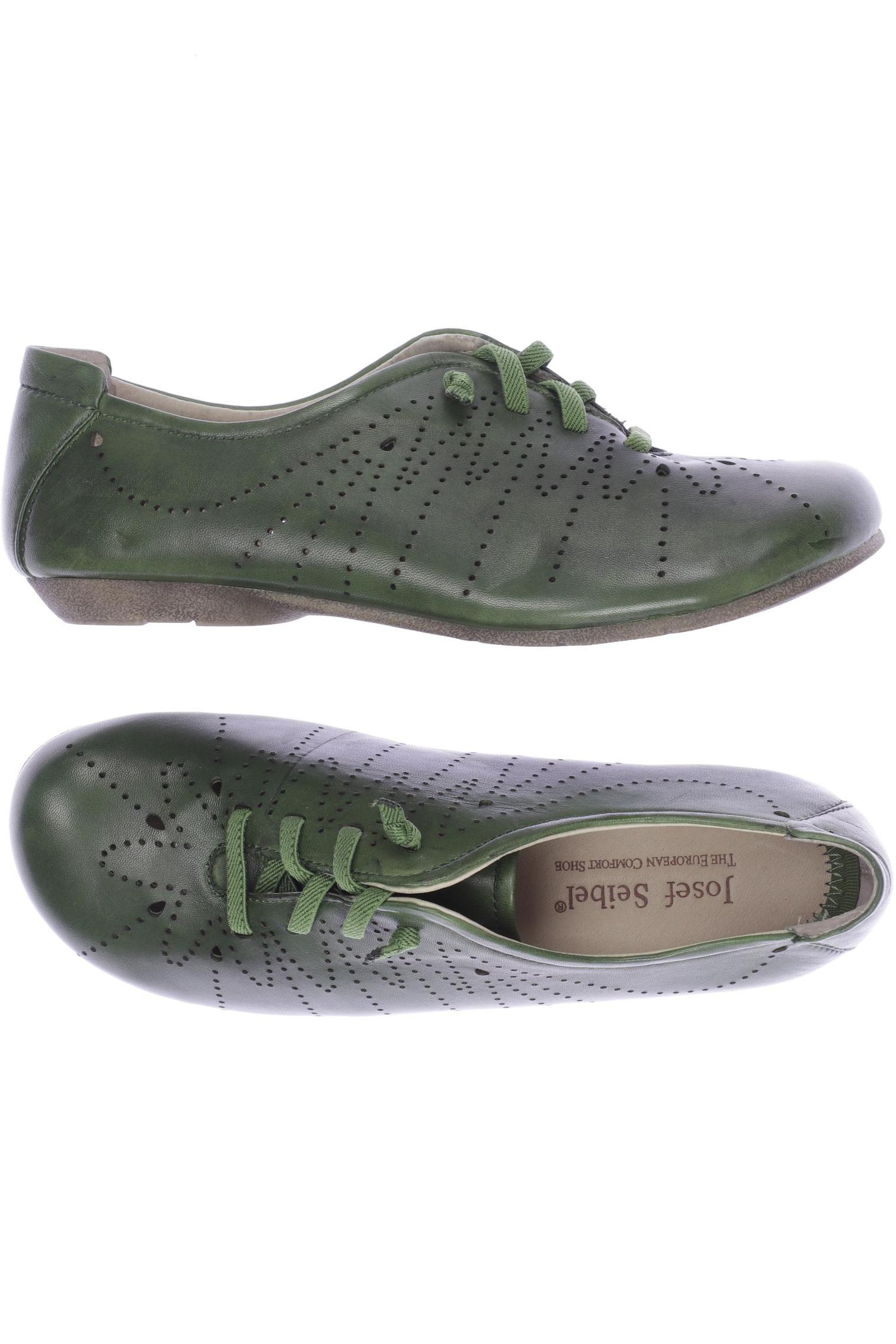 

Josef Seibel Damen Halbschuh, grün, Gr. 37