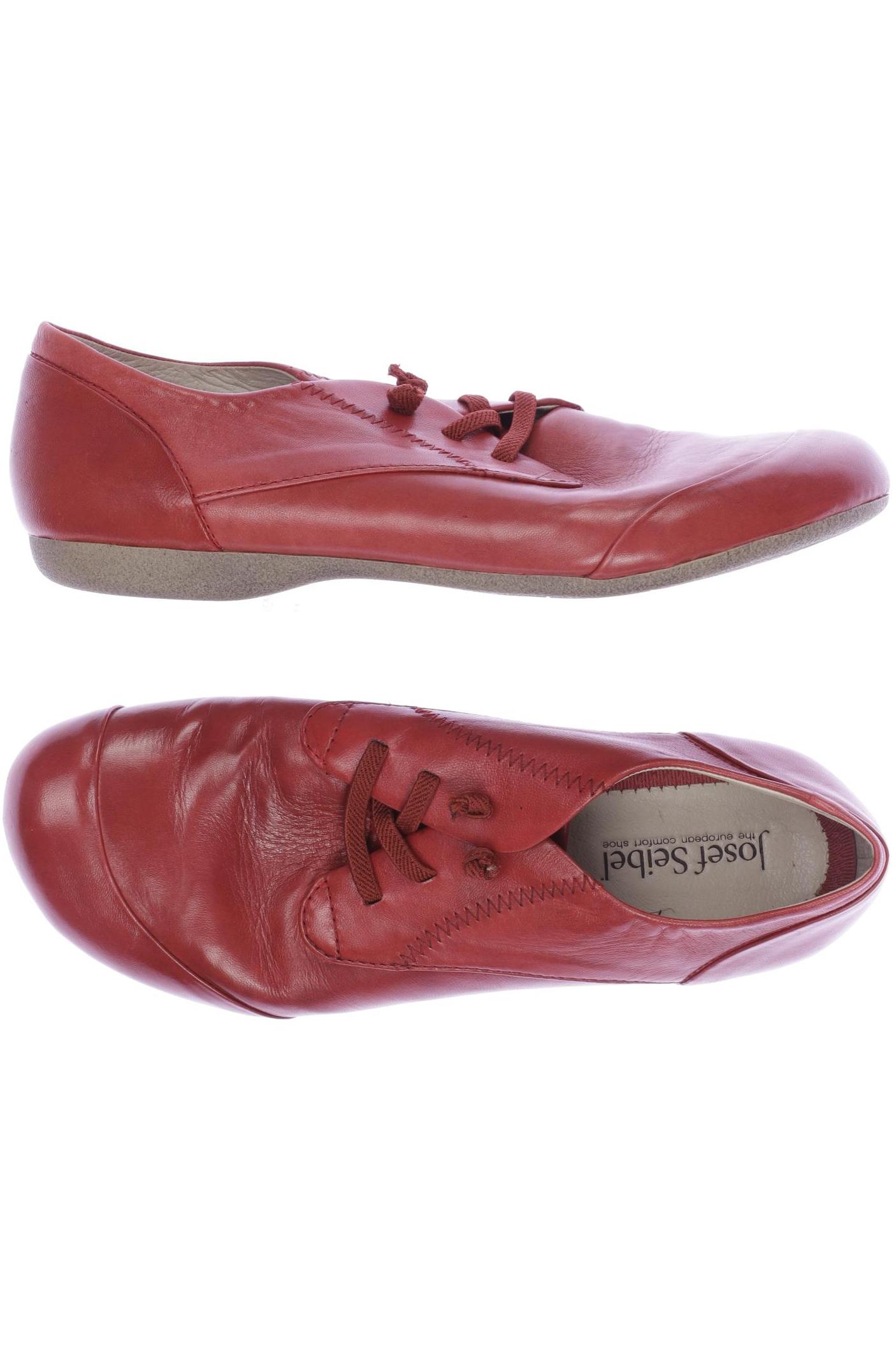 

Josef Seibel Damen Halbschuh, rot, Gr. 38