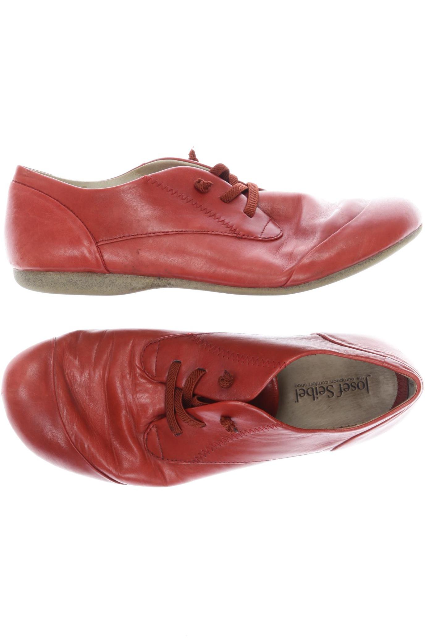 

Josef Seibel Damen Halbschuh, rot, Gr. 40