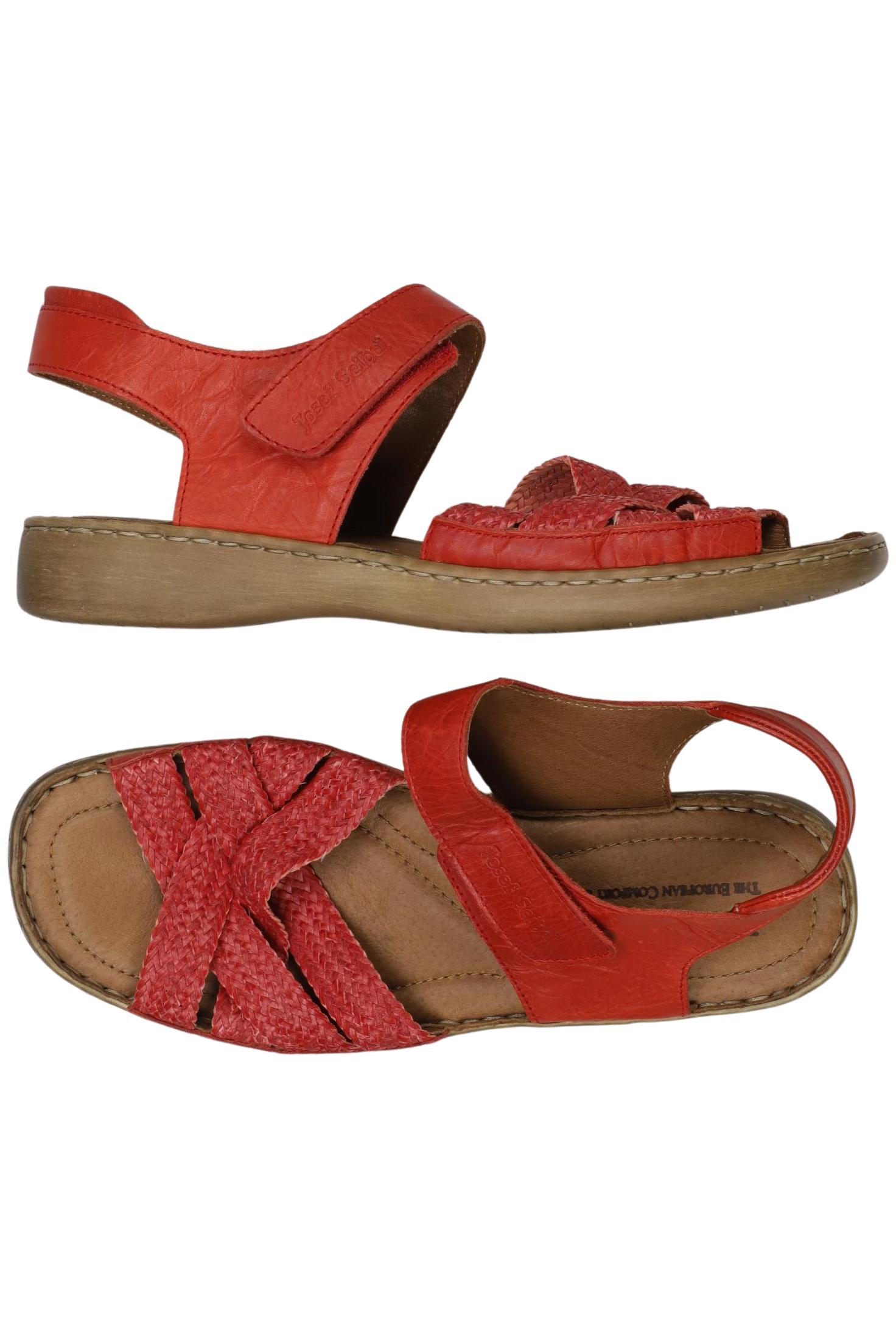 

Josef Seibel Damen Sandale, rot, Gr. 39