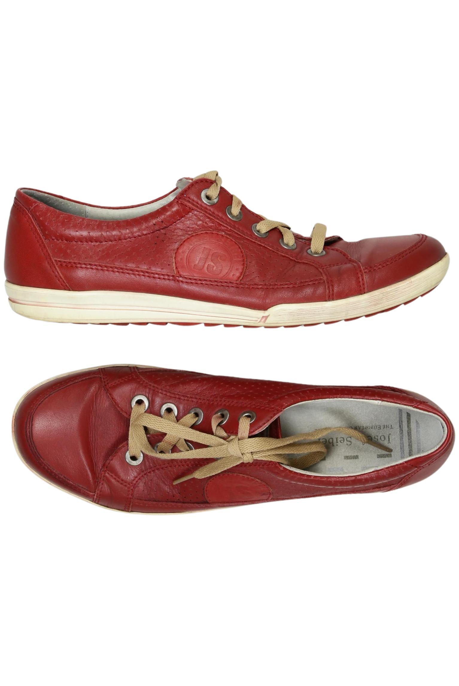 

Josef Seibel Damen Halbschuh, rot, Gr. 42