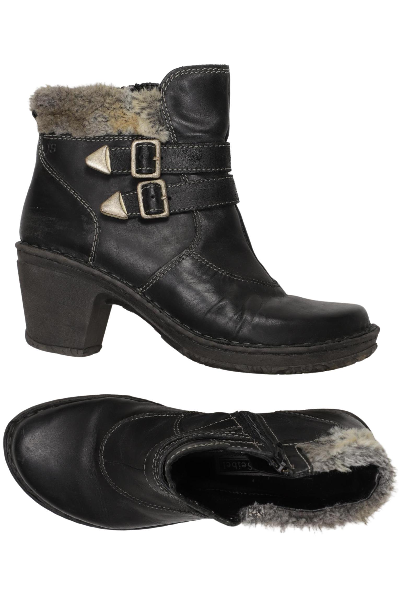 

Josef Seibel Damen Stiefelette, schwarz, Gr. 38