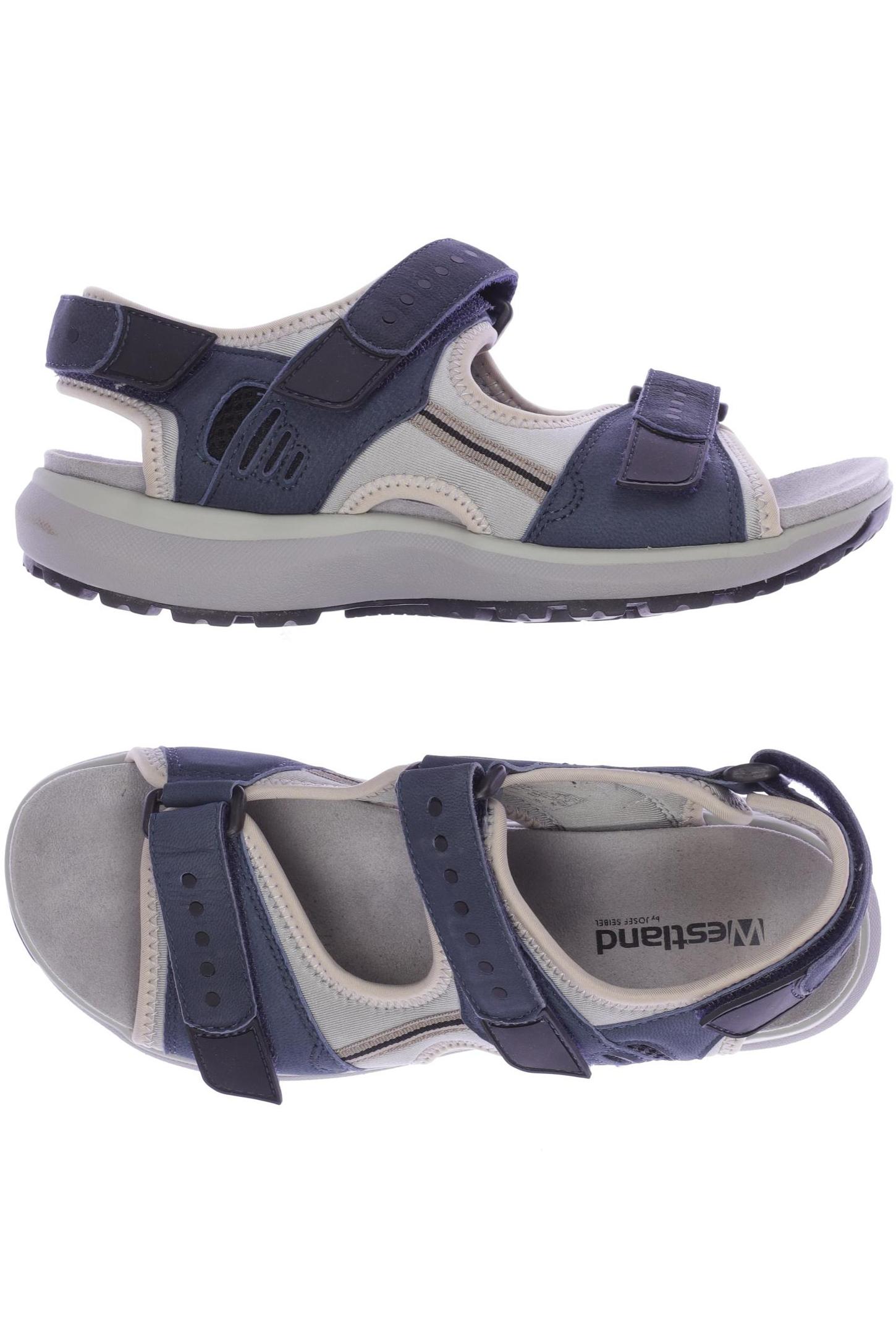 

Josef Seibel Damen Sandale, blau, Gr. 40