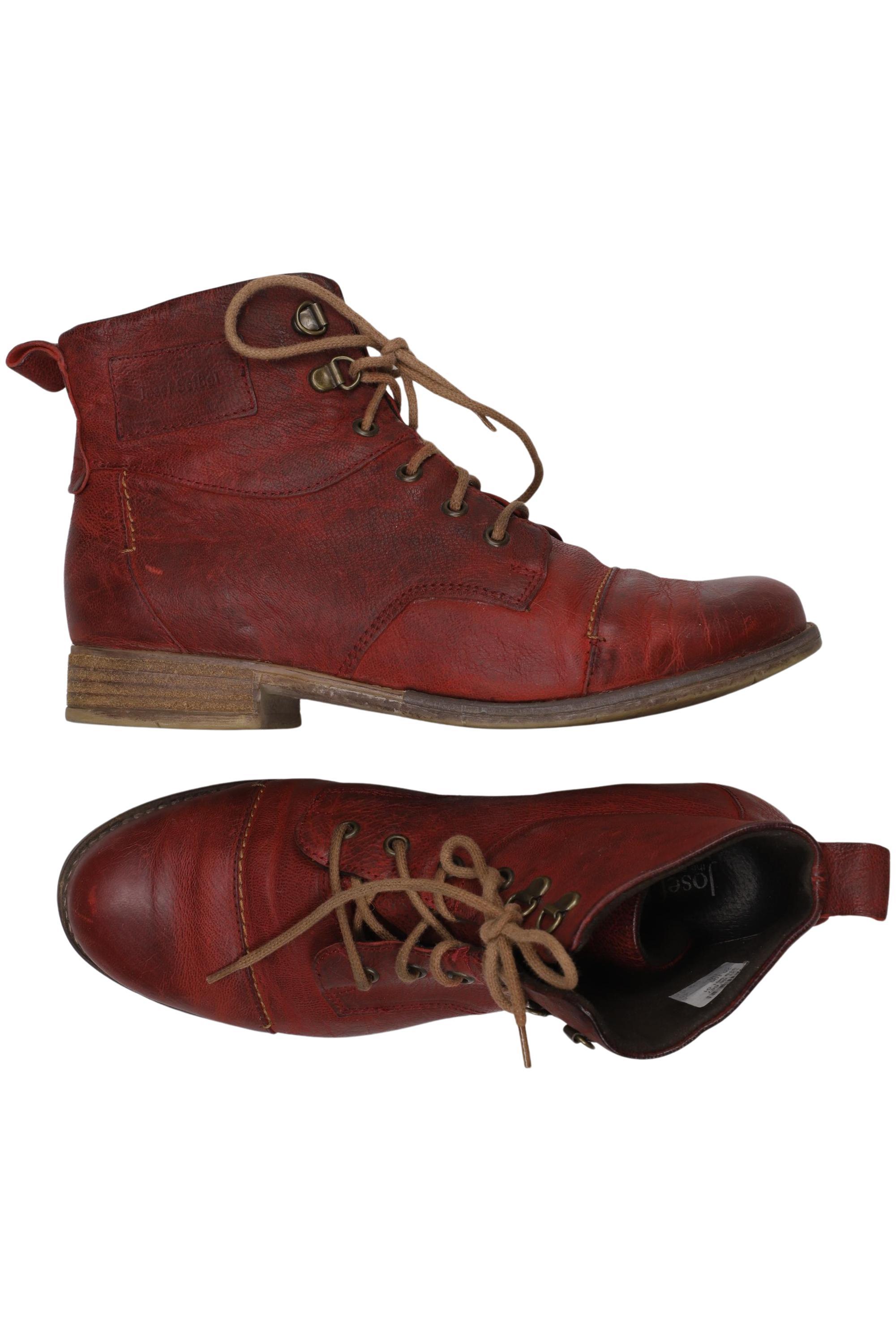 

Josef Seibel Damen Stiefelette, rot, Gr. 40