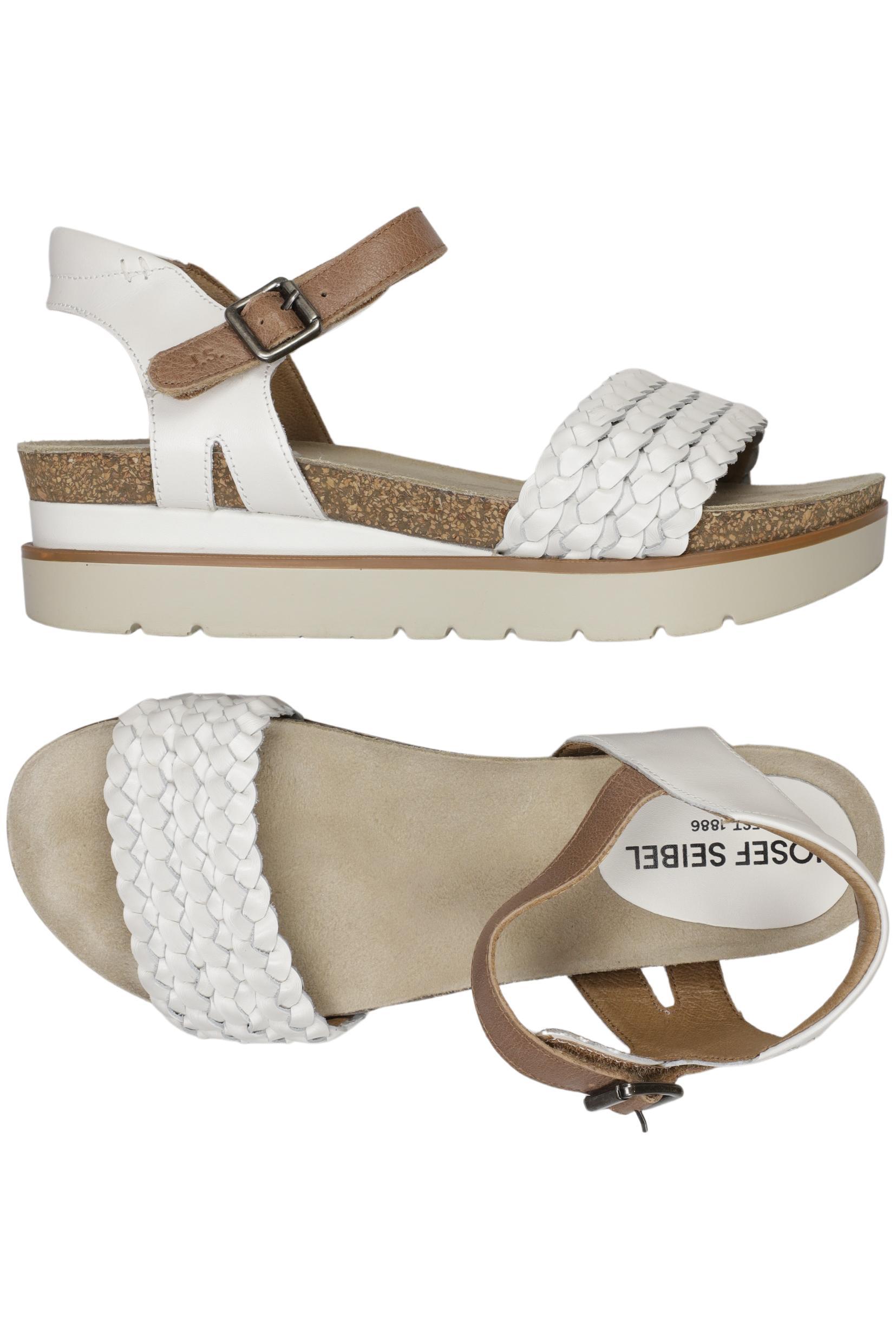 

Josef Seibel Damen Sandale, weiß, Gr. 40