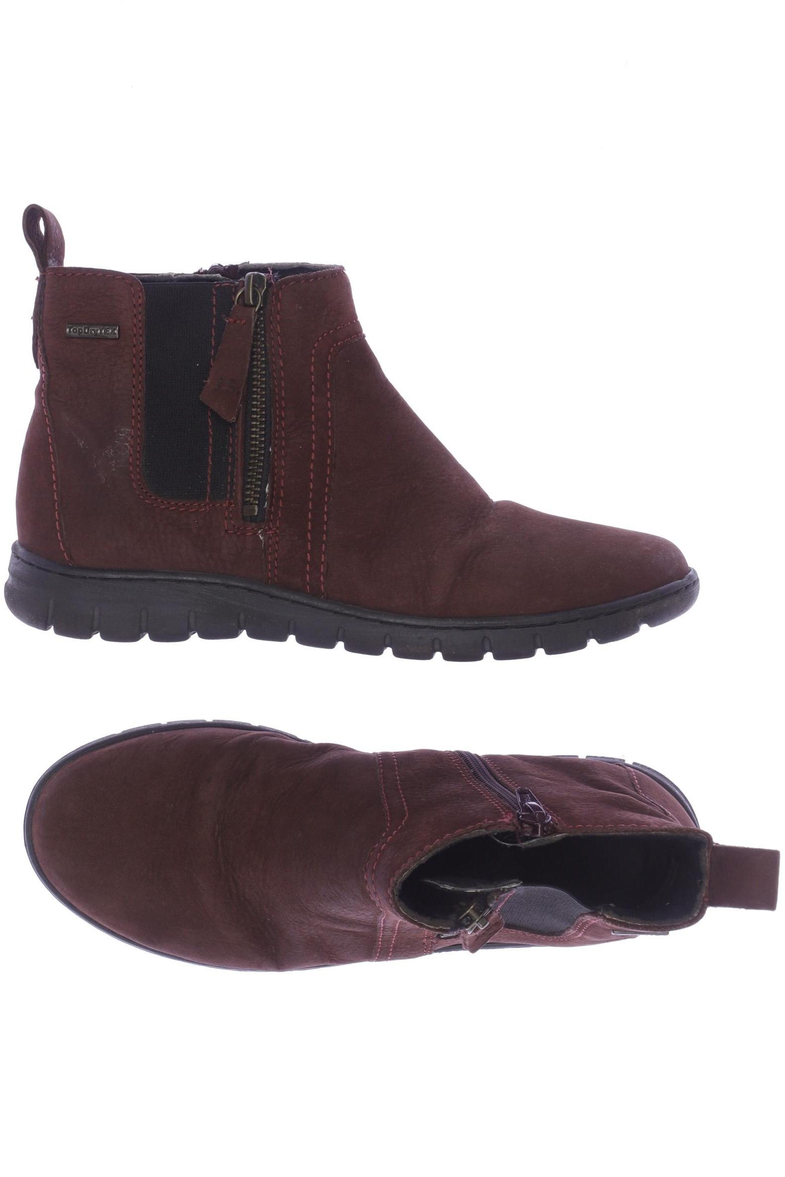 

Josef Seibel Damen Stiefelette, bordeaux, Gr. 38