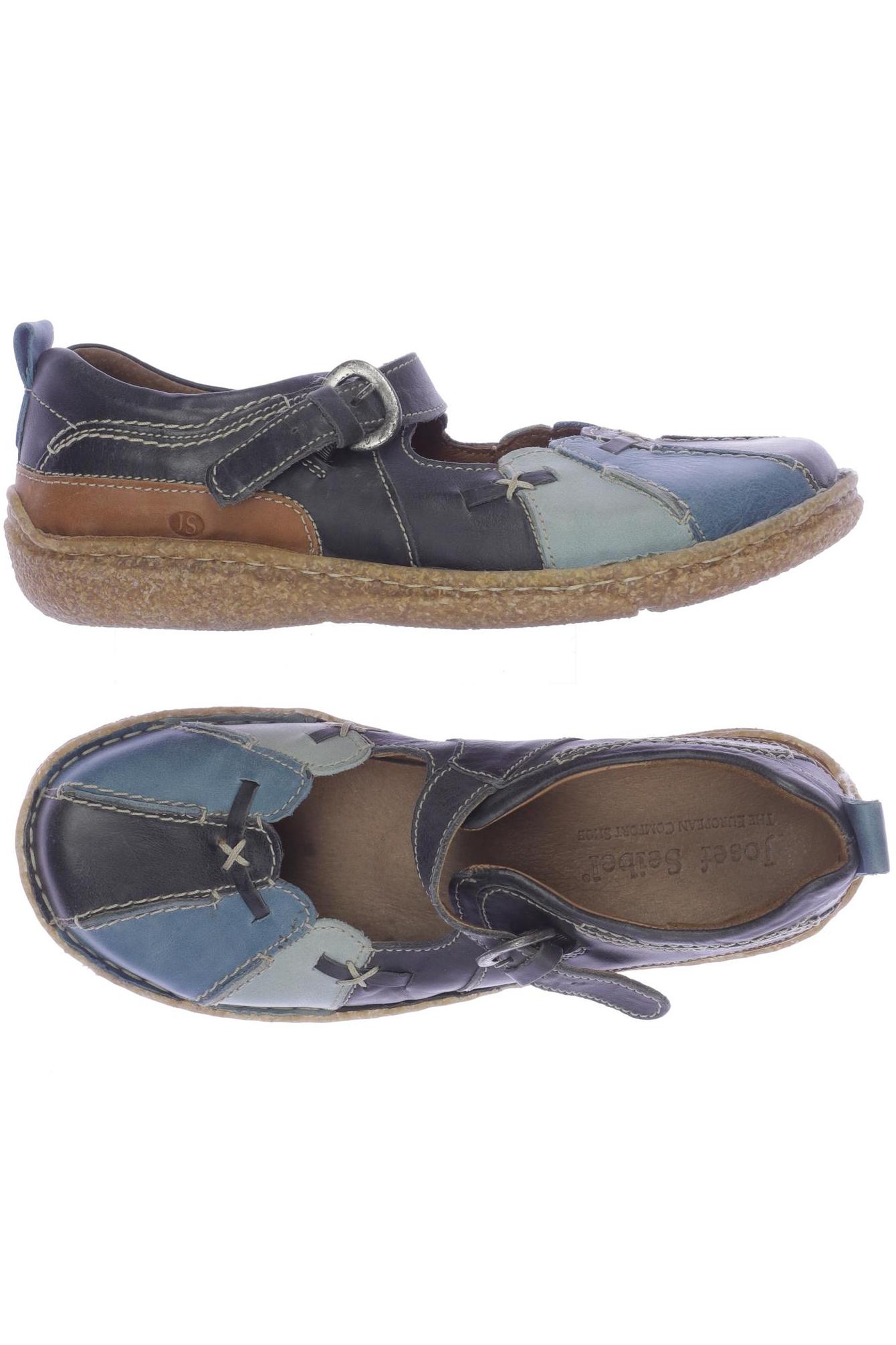 

Josef Seibel Damen Halbschuh, blau, Gr. 38