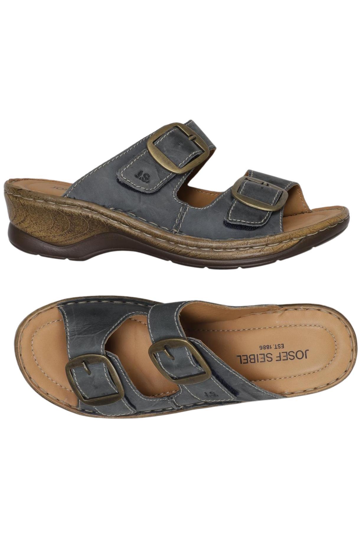 

Josef Seibel Damen Sandale, blau, Gr. 40