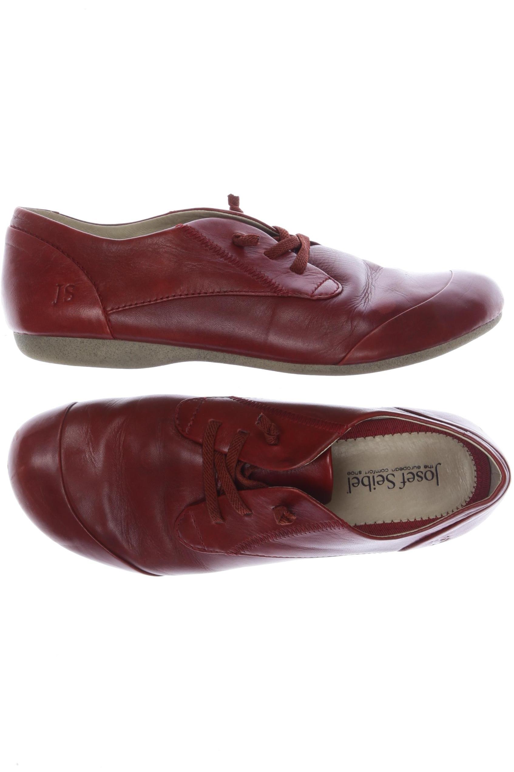 

Josef Seibel Damen Halbschuh, rot, Gr. 38