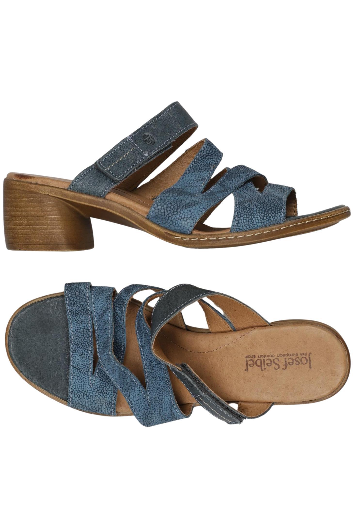 

Josef Seibel Damen Sandale, blau, Gr. 40