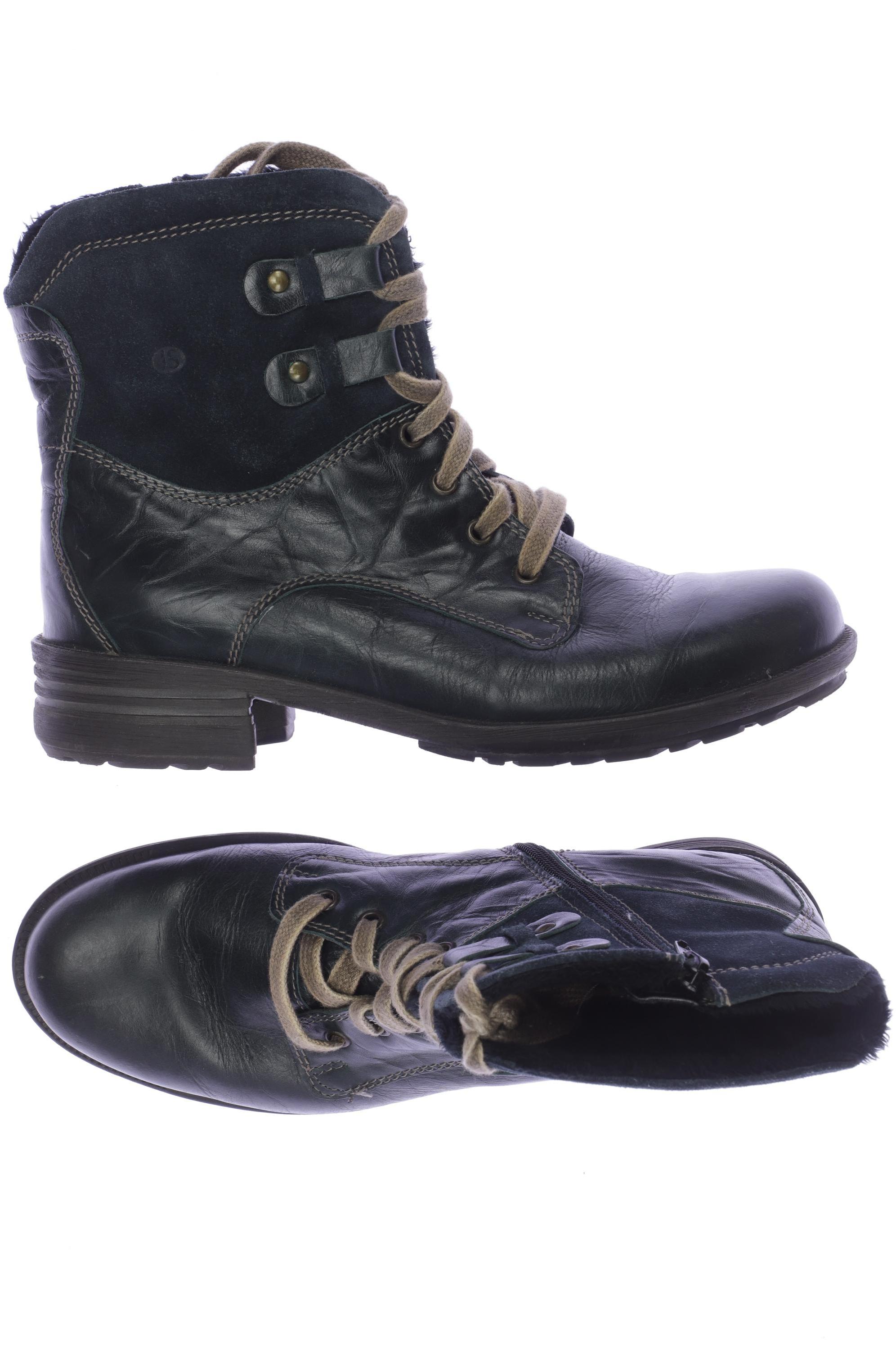 

Josef Seibel Damen Stiefelette, türkis, Gr. 40