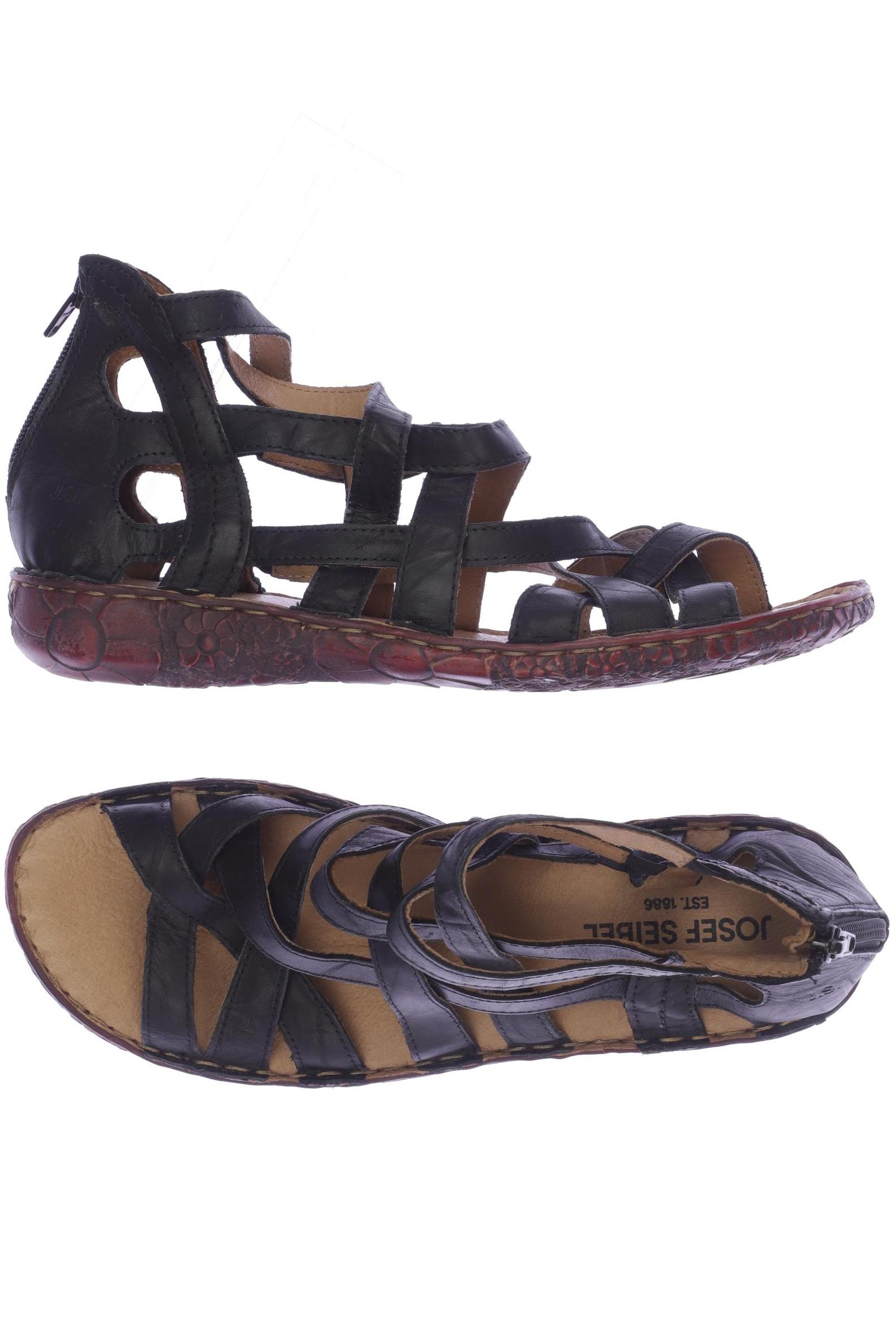 

Josef Seibel Damen Sandale, schwarz, Gr. 41