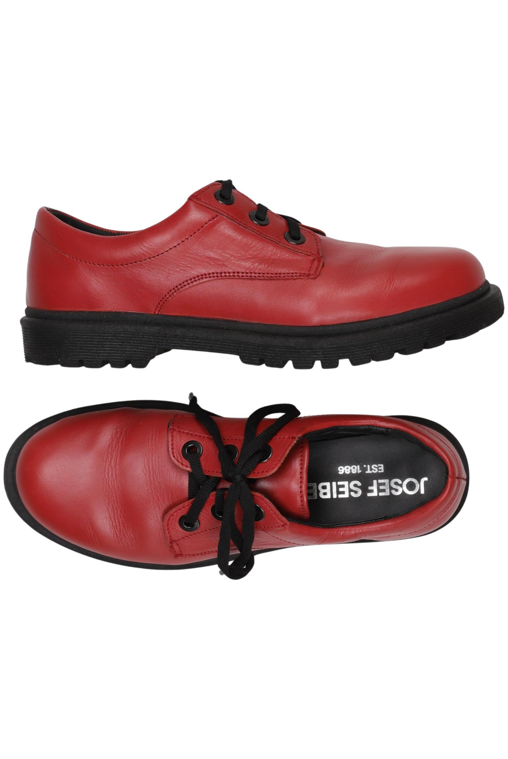 

Josef Seibel Damen Halbschuh, rot, Gr. 38