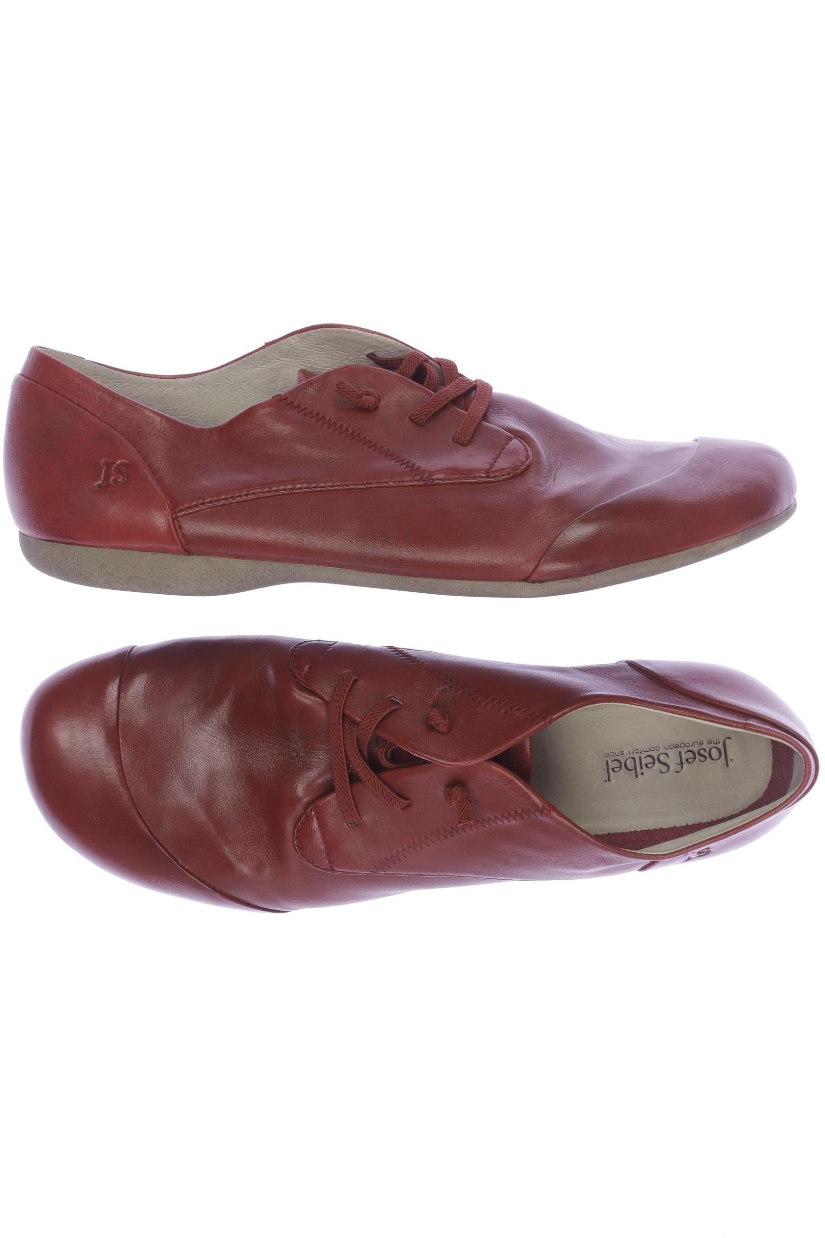 

Josef Seibel Damen Halbschuh, rot, Gr. 45