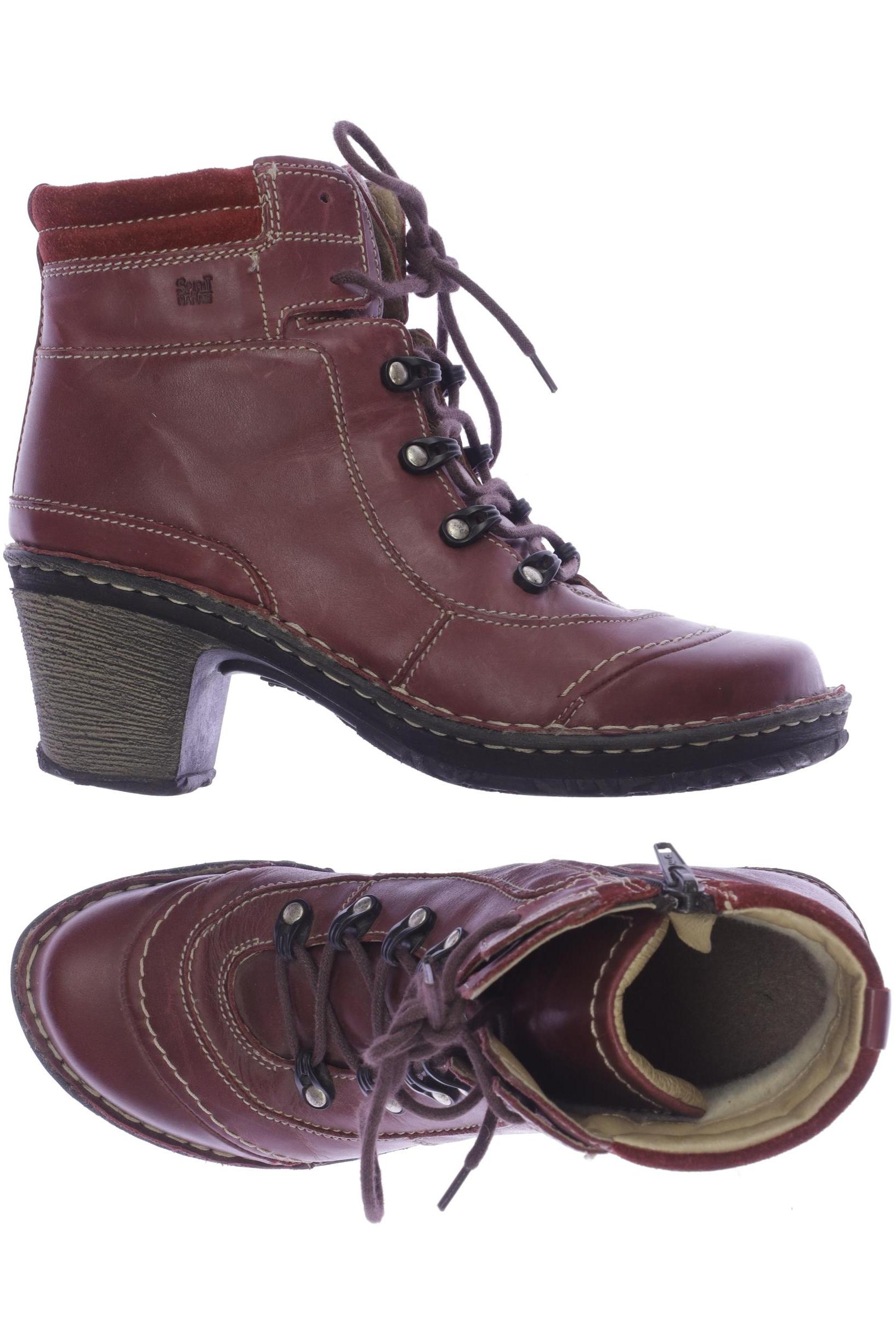 

Josef Seibel Damen Stiefelette, bordeaux, Gr. 38