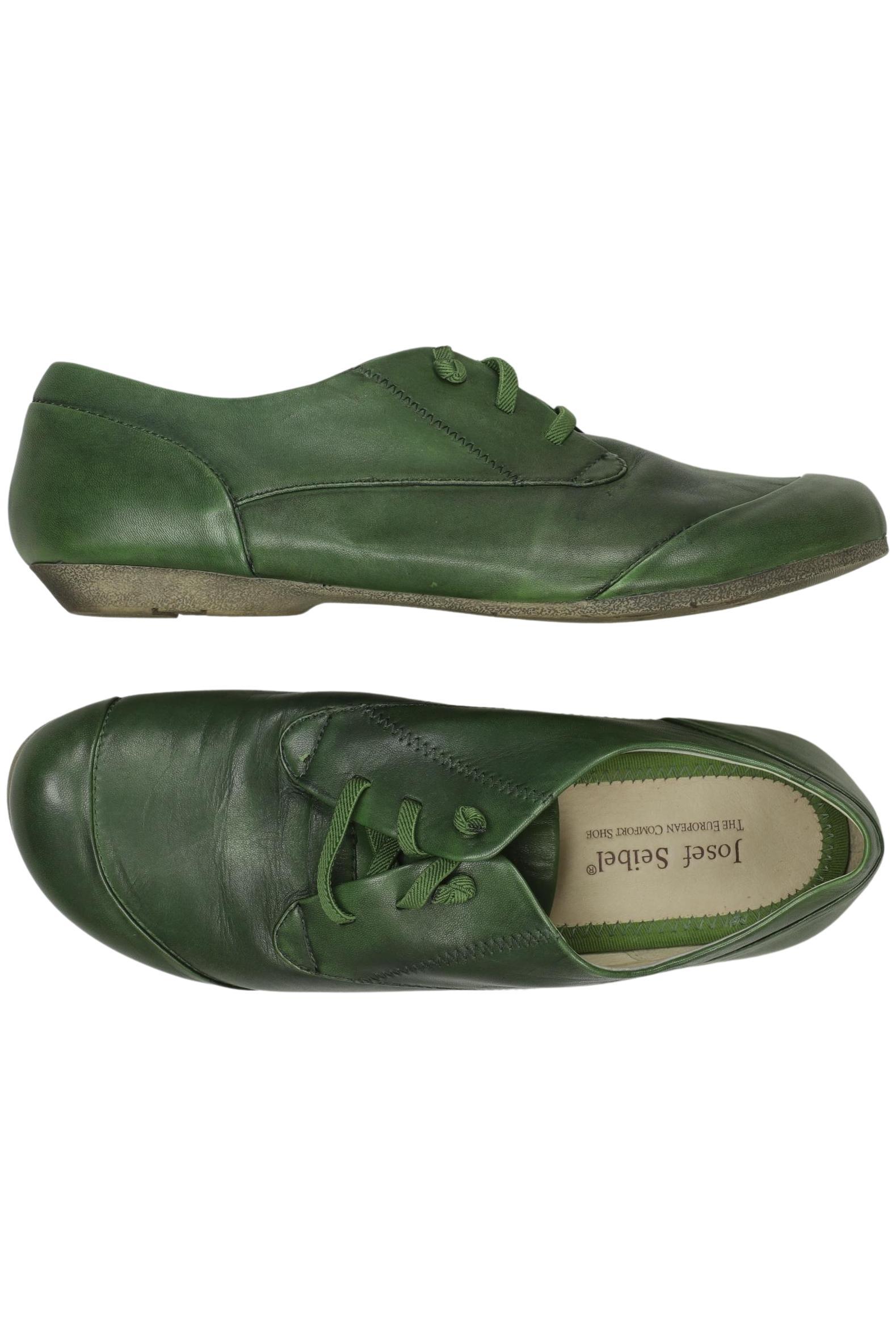 

Josef Seibel Damen Halbschuh, grün, Gr. 42
