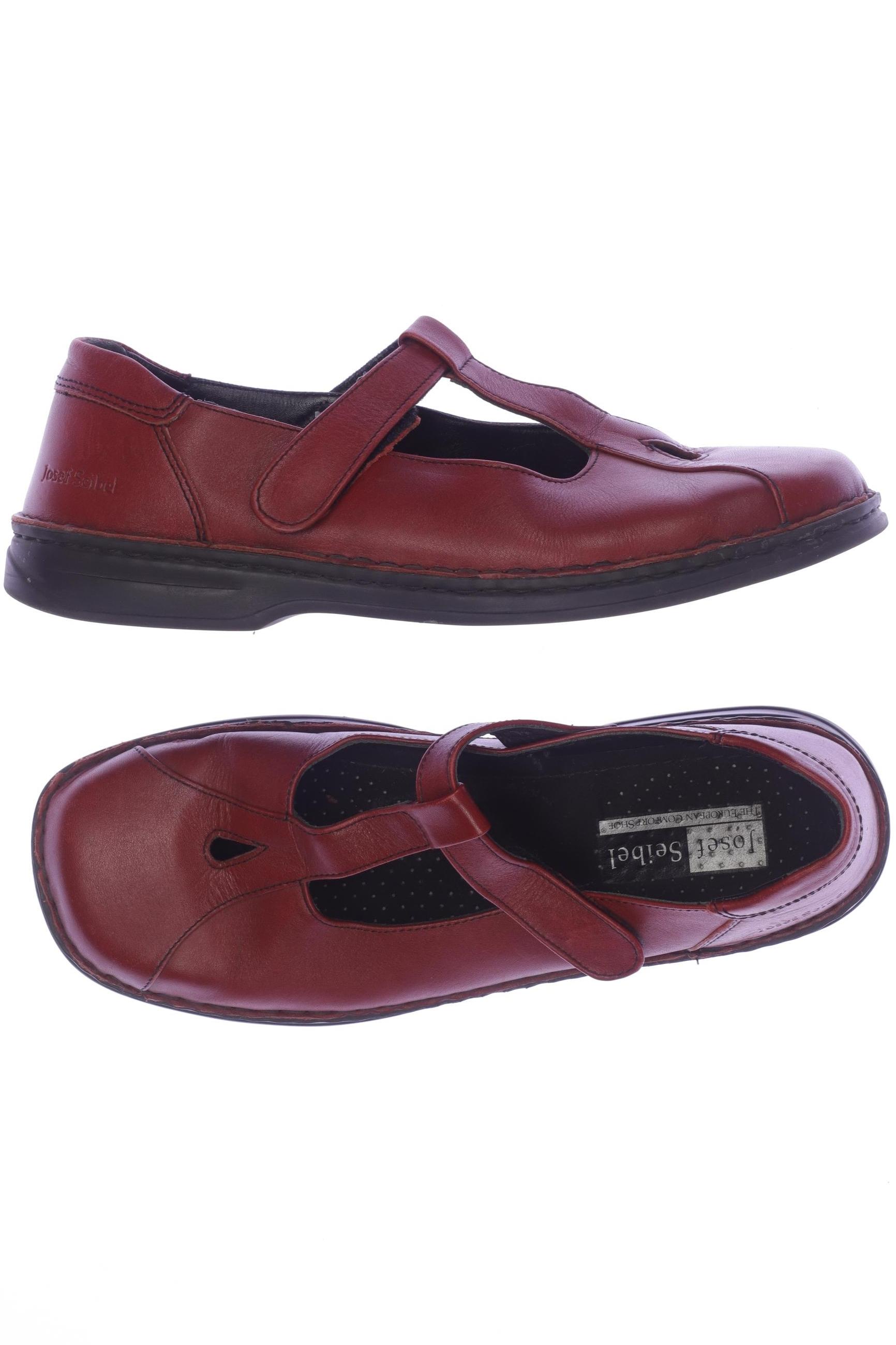 

Josef Seibel Damen Halbschuh, rot, Gr. 42