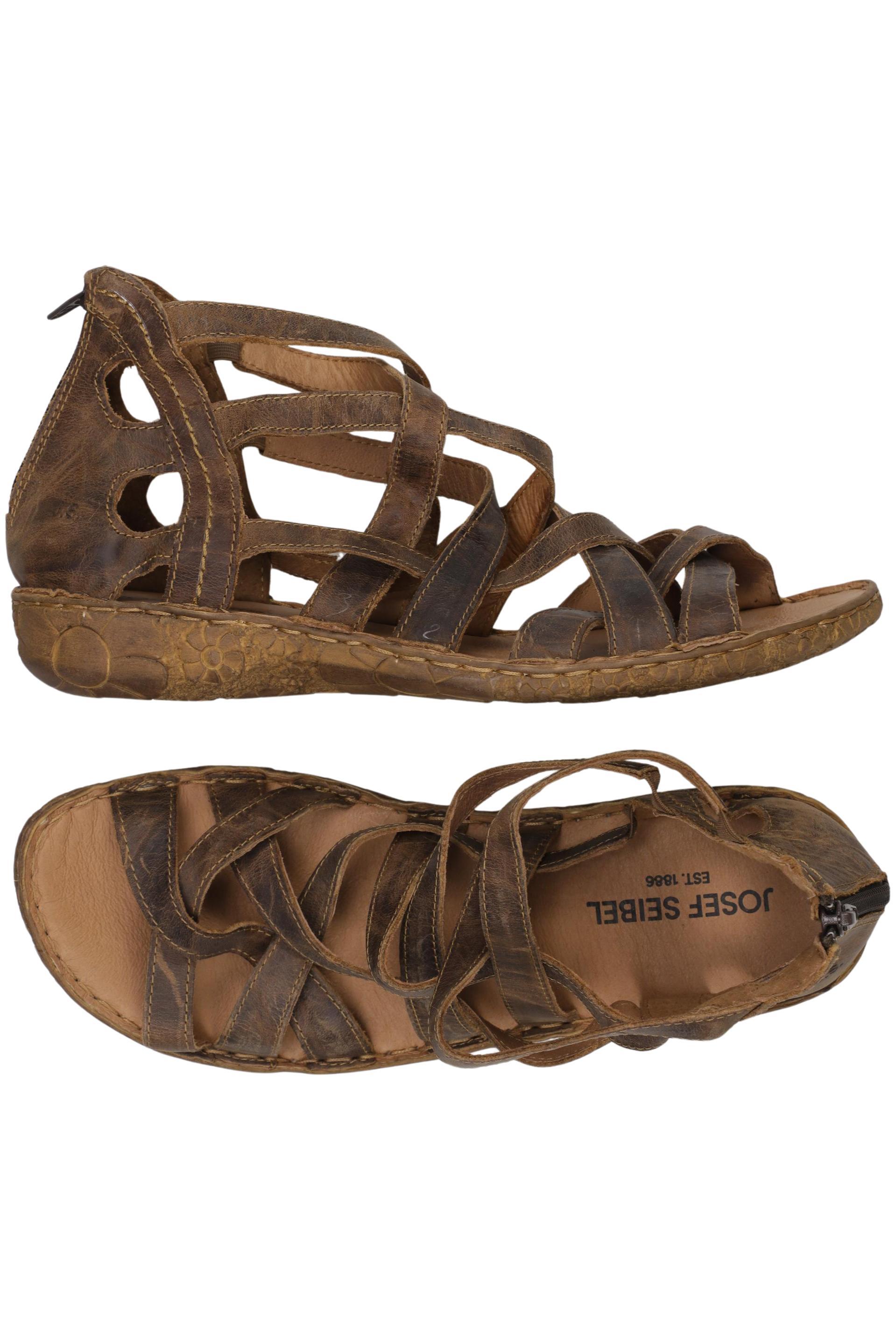 

Josef Seibel Damen Sandale, braun, Gr. 41