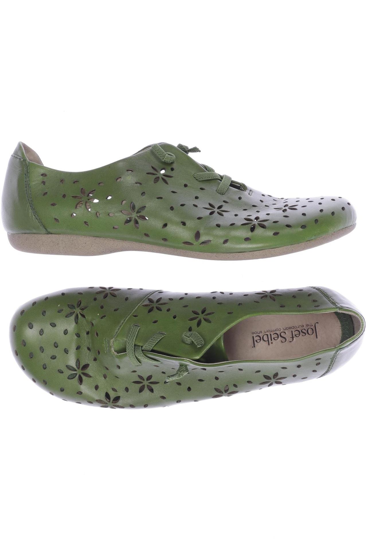 

Josef Seibel Damen Halbschuh, grün, Gr. 38
