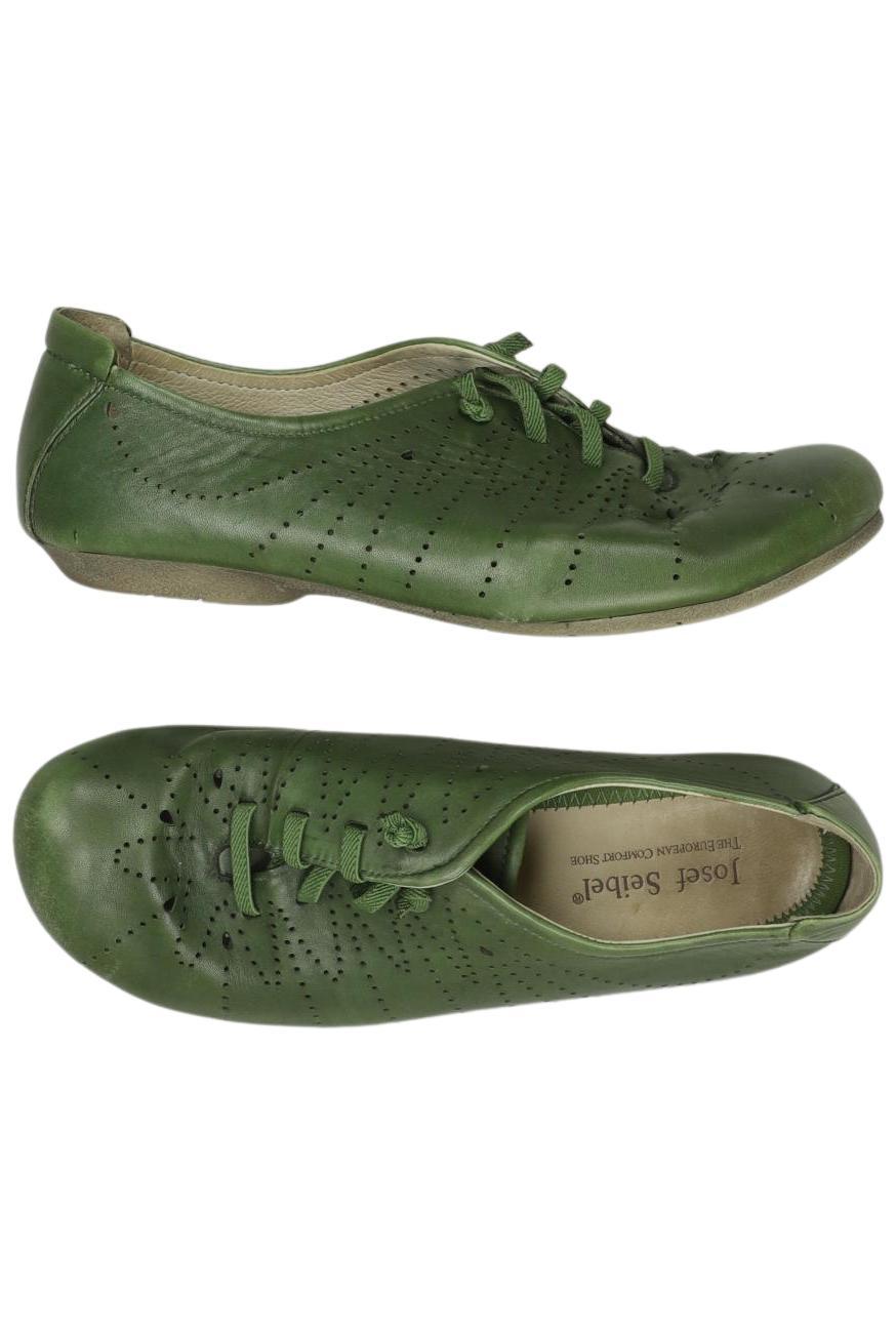 

Josef Seibel Damen Halbschuh, grün, Gr. 39