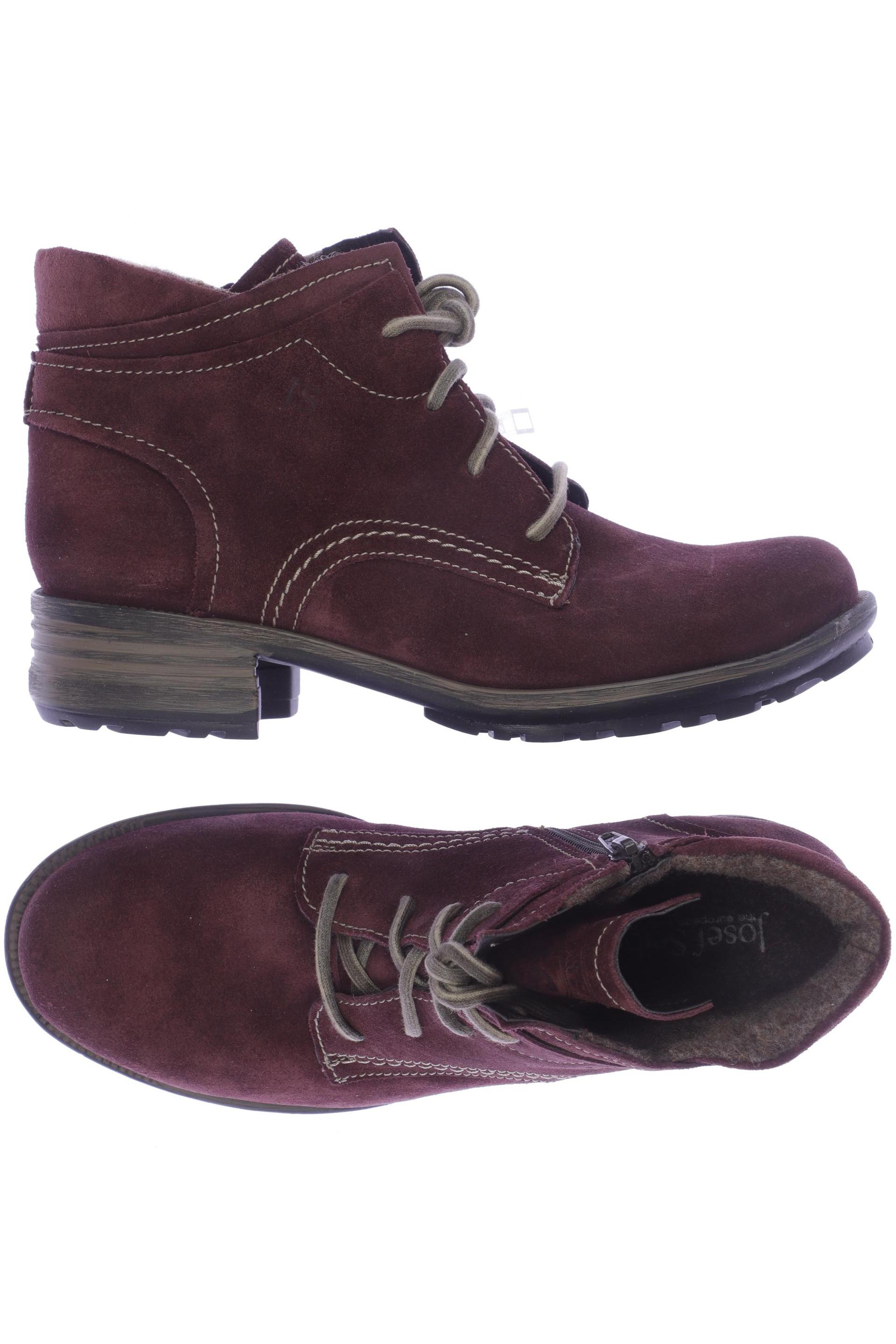 

Josef Seibel Damen Stiefelette, bordeaux, Gr. 36