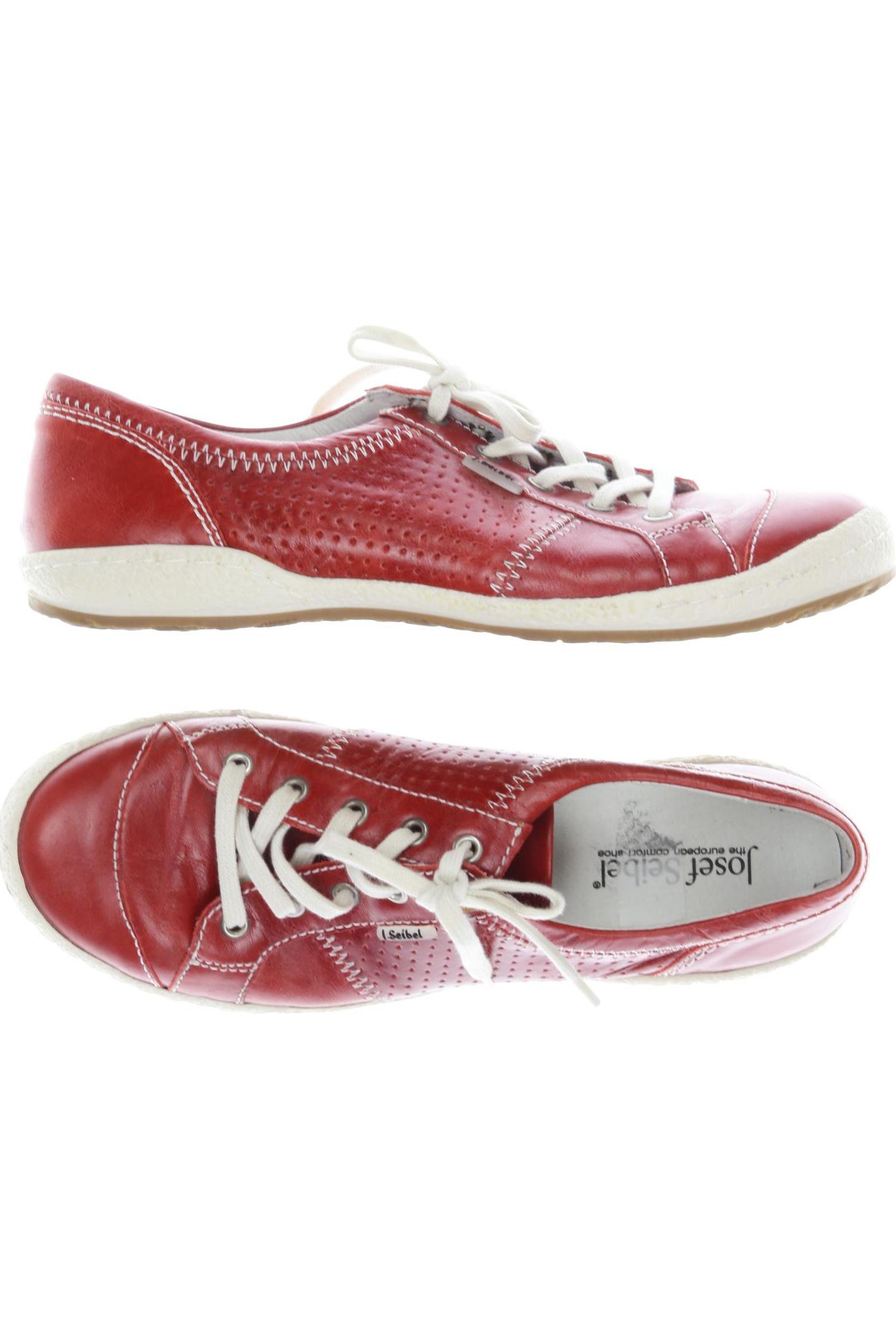 

Josef Seibel Damen Halbschuh, rot, Gr. 39