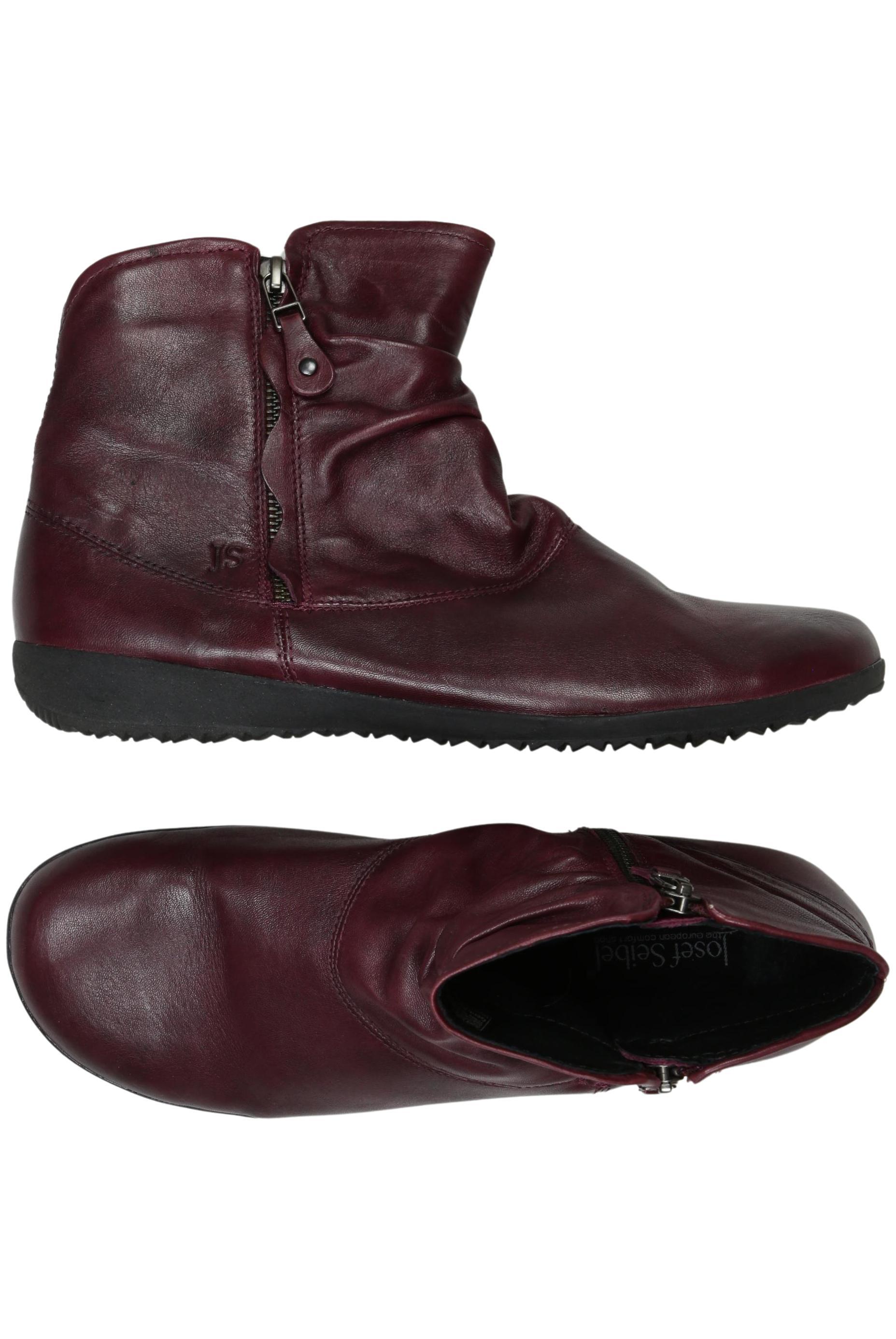 

Josef Seibel Damen Stiefelette, bordeaux, Gr. 42