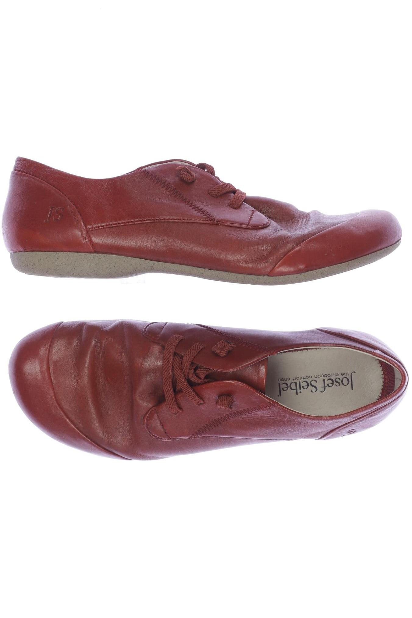 

Josef Seibel Damen Halbschuh, rot, Gr. 37