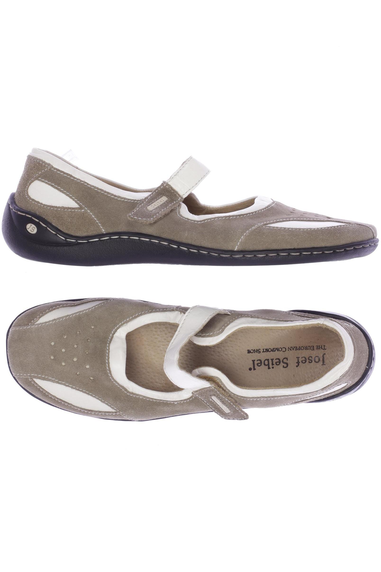 

Josef Seibel Damen Halbschuh, beige, Gr. 42