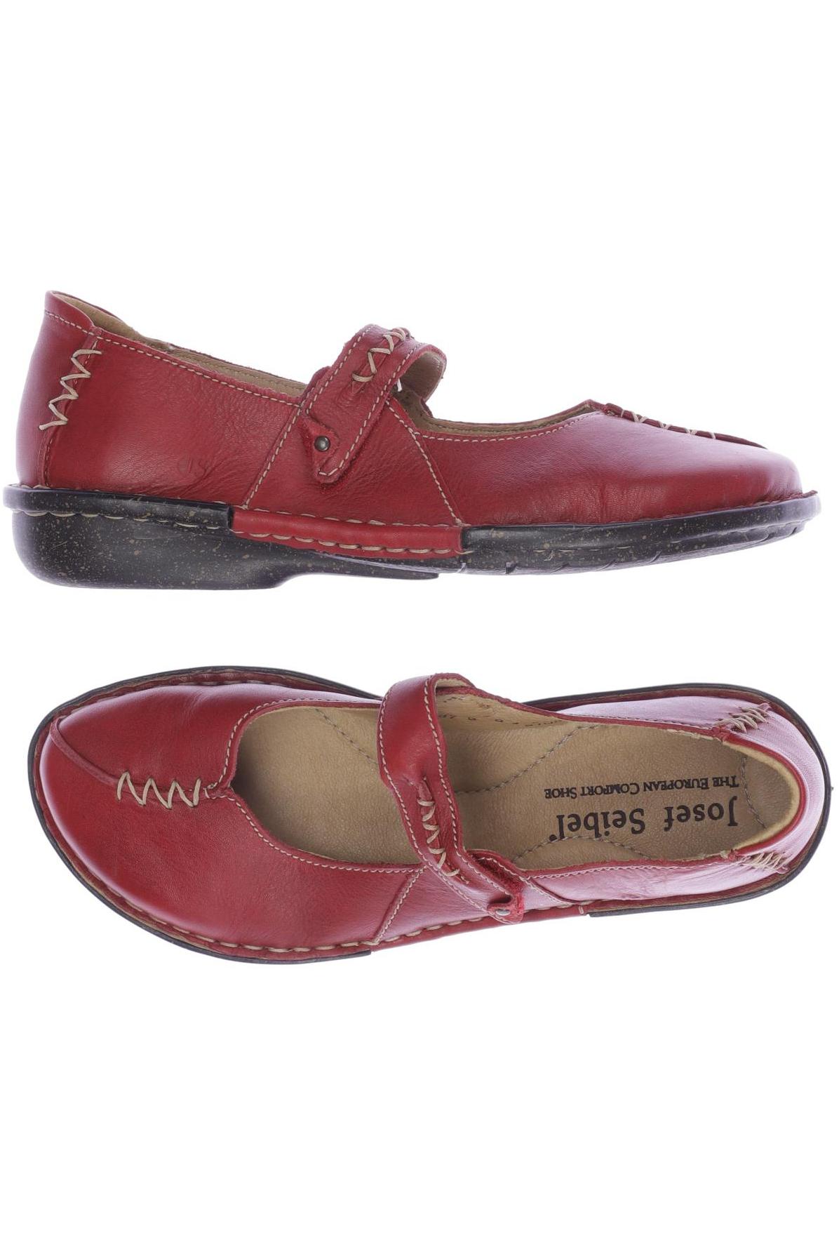 

Josef Seibel Damen Halbschuh, rot, Gr. 37