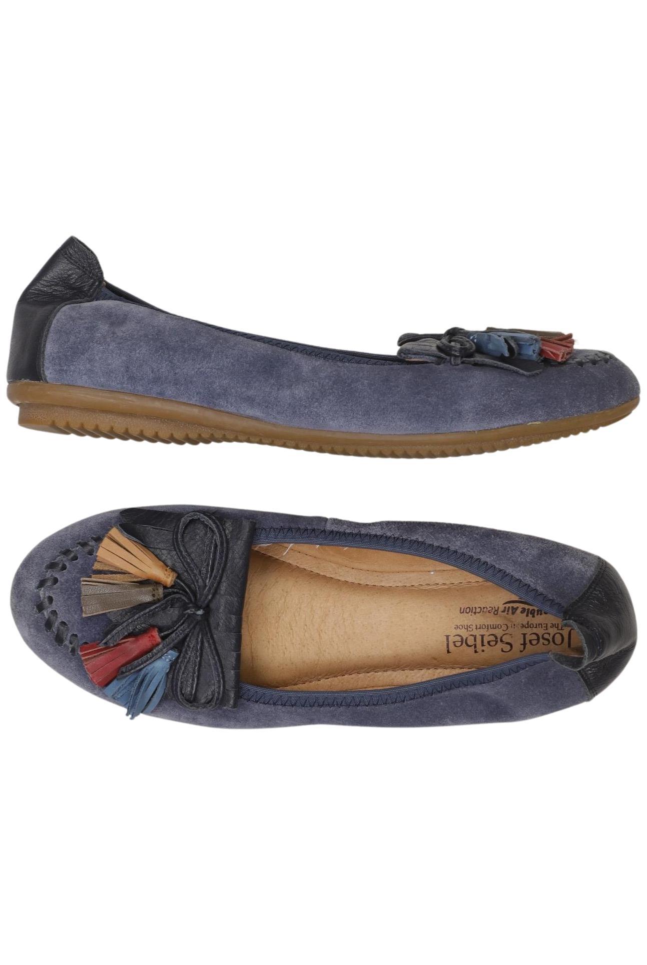 

Josef Seibel Damen Ballerinas, marineblau, Gr. 37