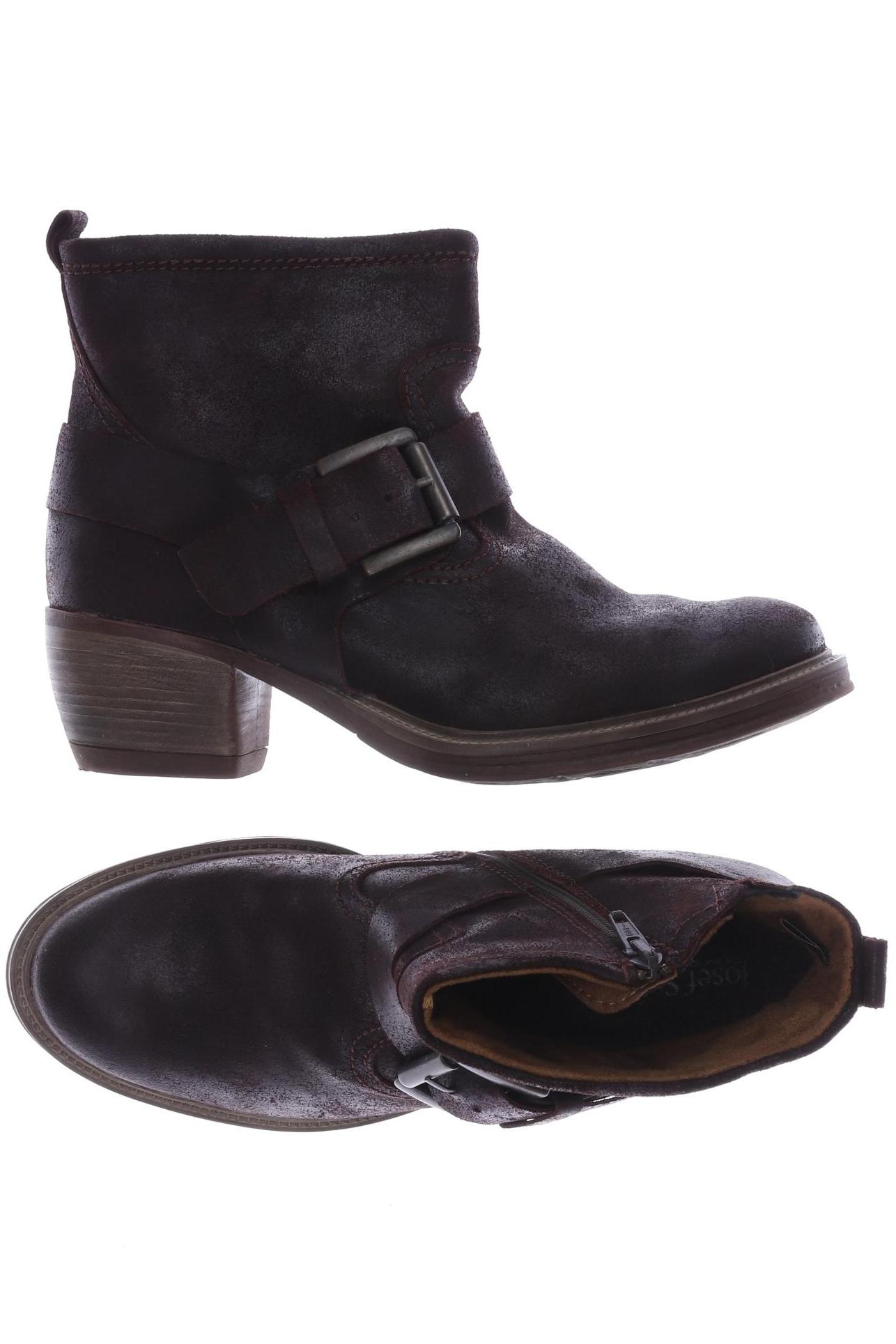 

Josef Seibel Damen Stiefelette, bordeaux, Gr. 39
