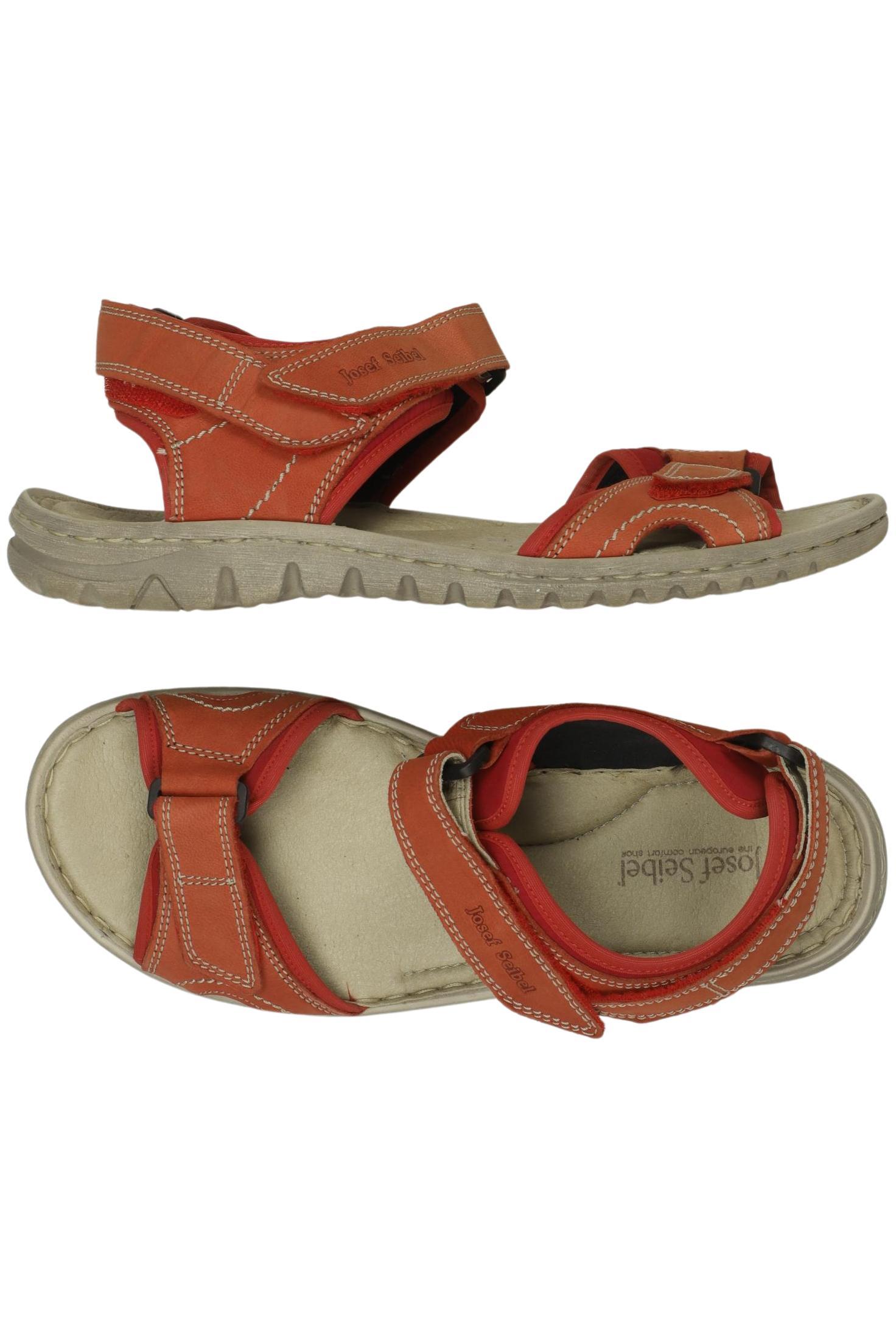 

Josef Seibel Damen Sandale, rot, Gr. 43