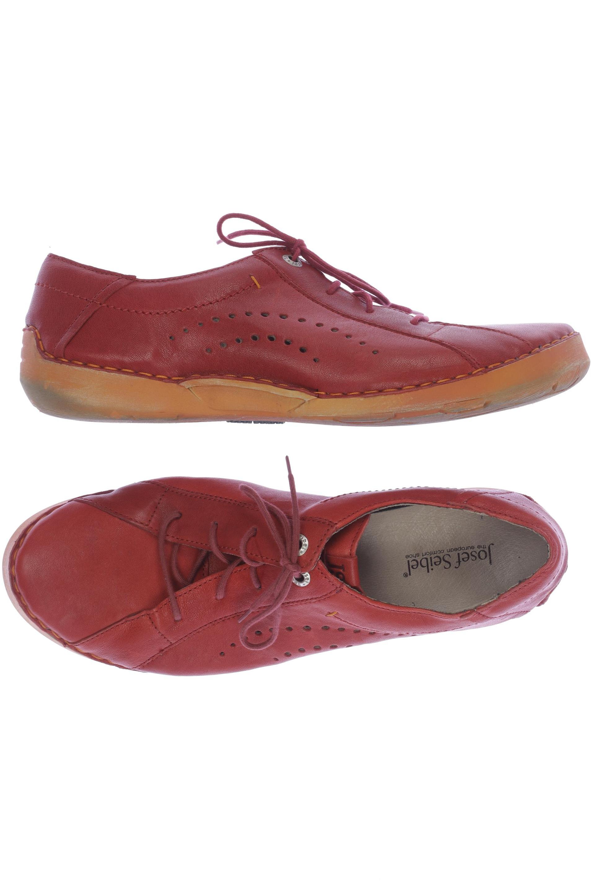 

Josef Seibel Damen Halbschuh, rot, Gr. 45