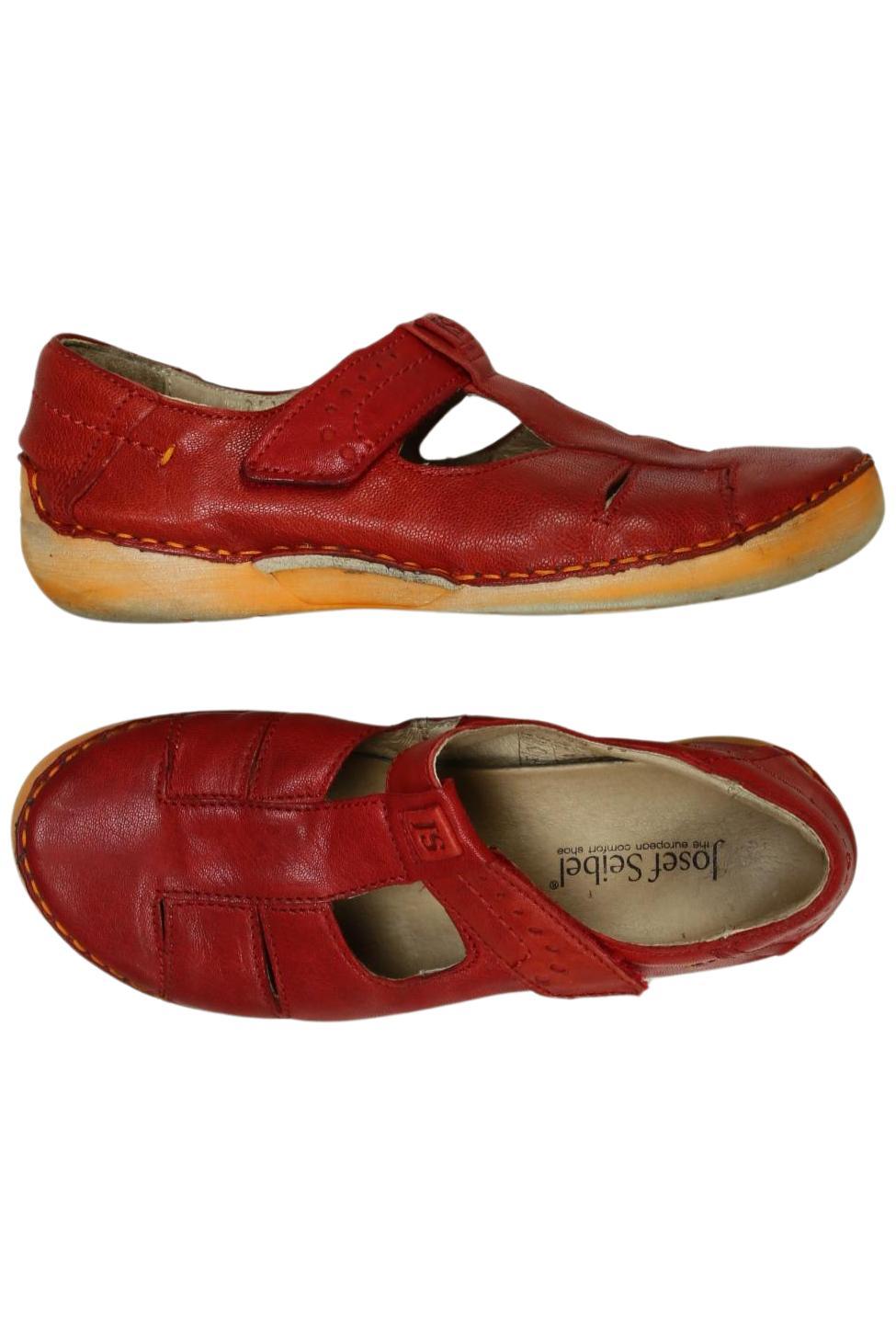 

Josef Seibel Damen Halbschuh, rot, Gr. 36