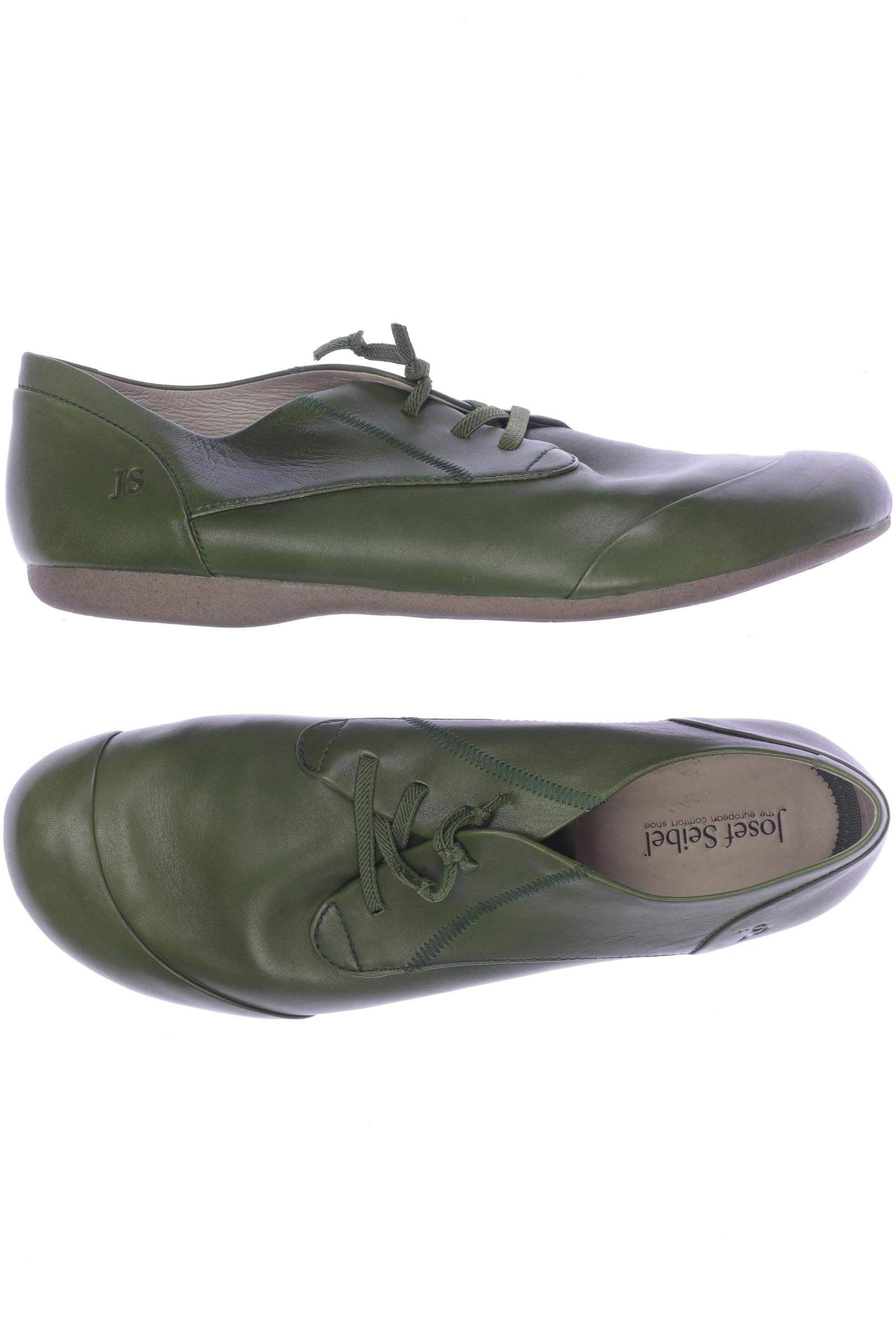 

Josef Seibel Damen Halbschuh, grün, Gr. 45
