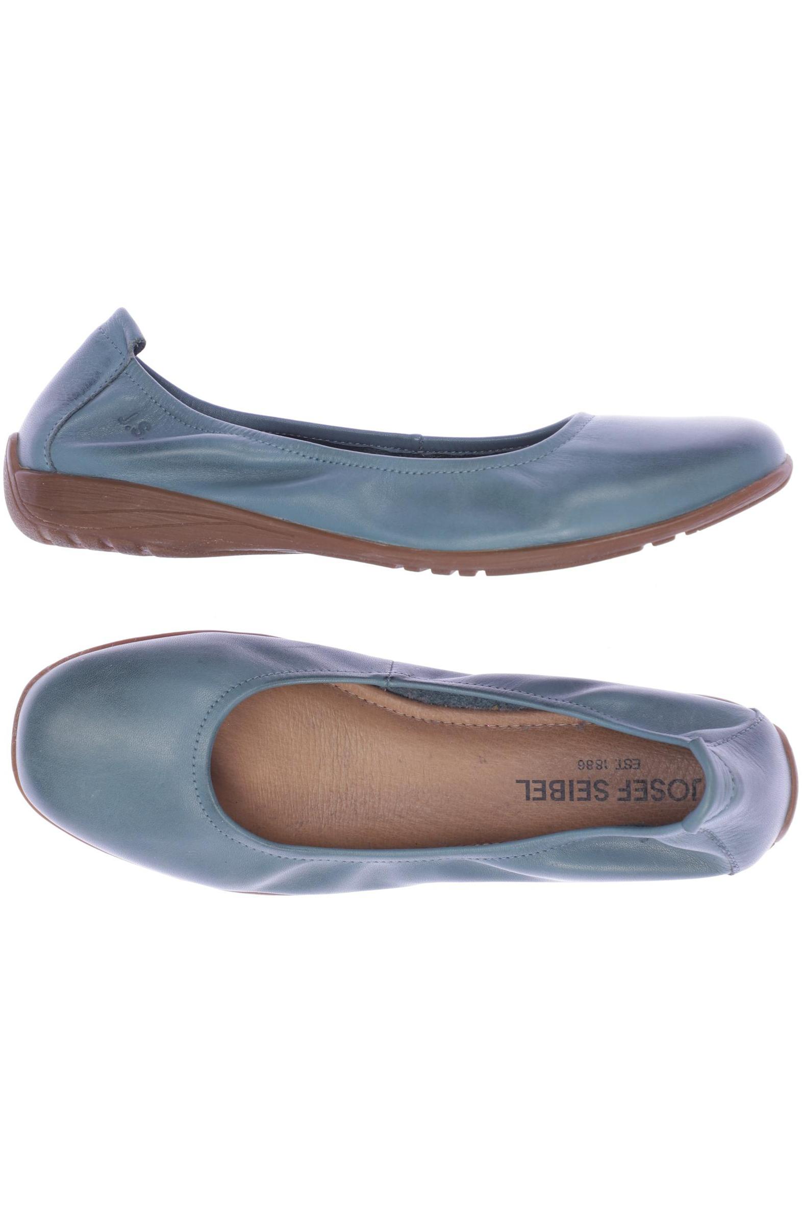 

Josef Seibel Damen Ballerinas, türkis, Gr. 38