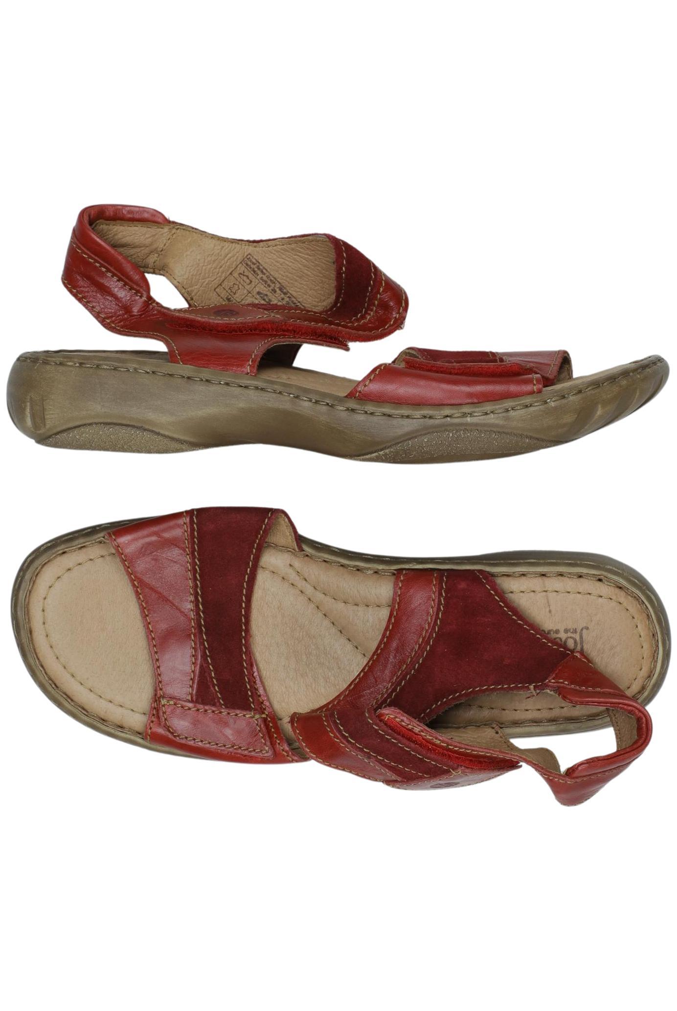 

Josef Seibel Damen Sandale, rot, Gr. 37