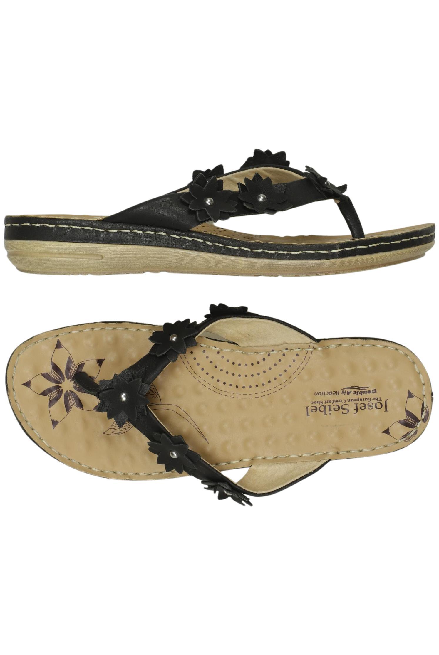 

Josef Seibel Damen Sandale, schwarz, Gr. 39