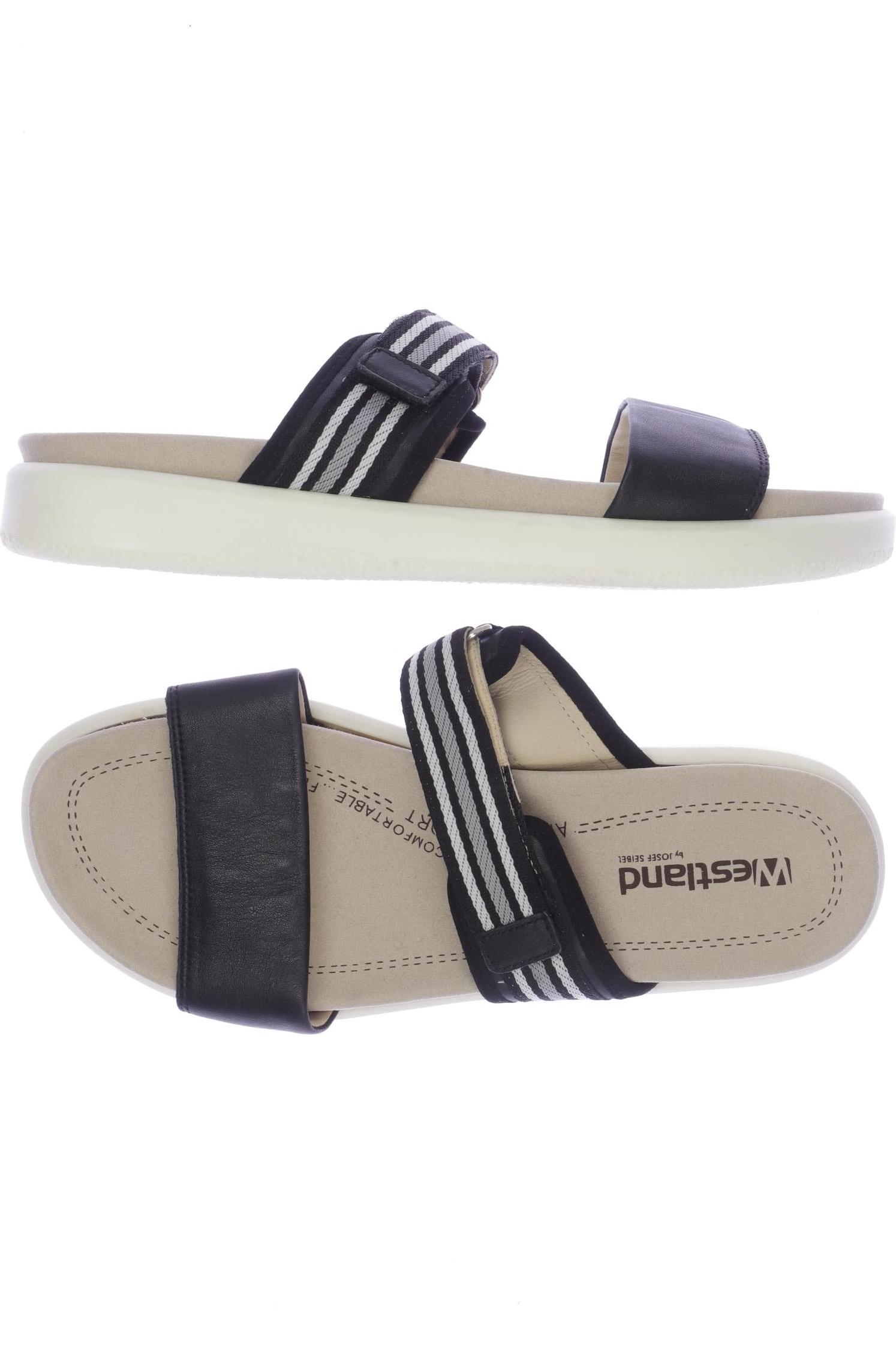 

Josef Seibel Damen Sandale, schwarz, Gr. 40