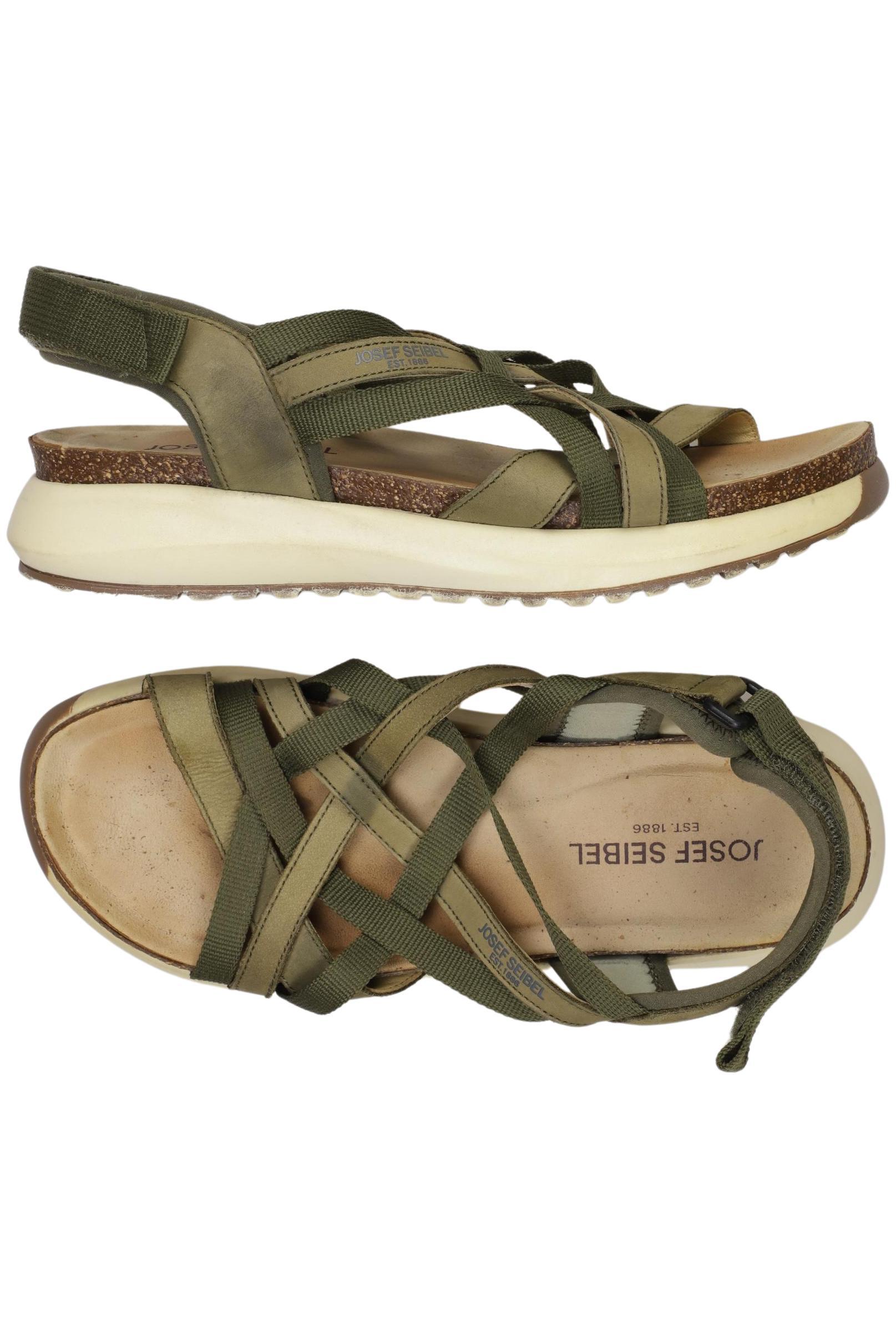 

Josef Seibel Damen Sandale, grün, Gr. 40